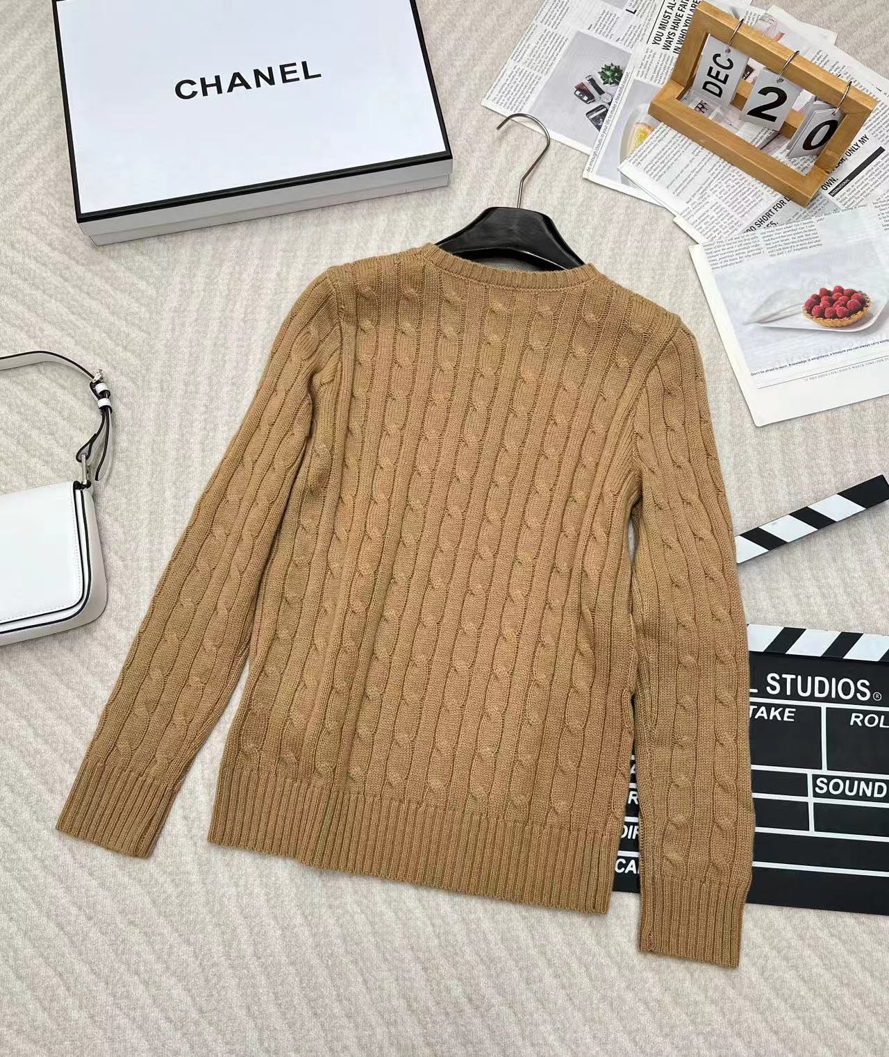 🆕Ralph Lauren拉夫劳伦24Ss最新款羊毛羊绒绞花圆领毛衣，最经典的绞花圆领毛衣，这个系列每年