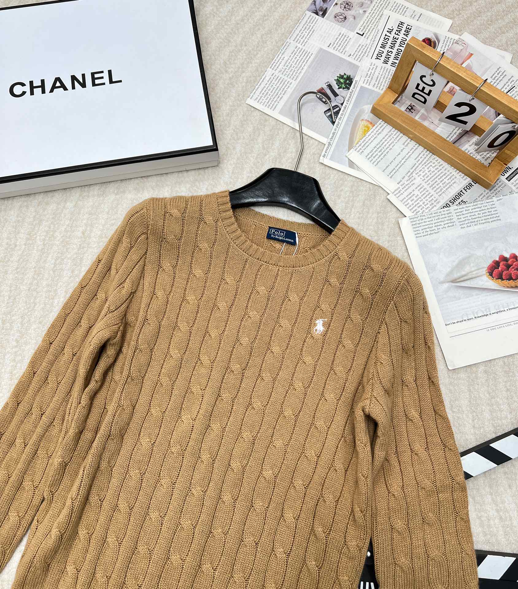 🆕Ralph Lauren拉夫劳伦24Ss最新款羊毛羊绒绞花圆领毛衣，最经典的绞花圆领毛衣，这个系列每年