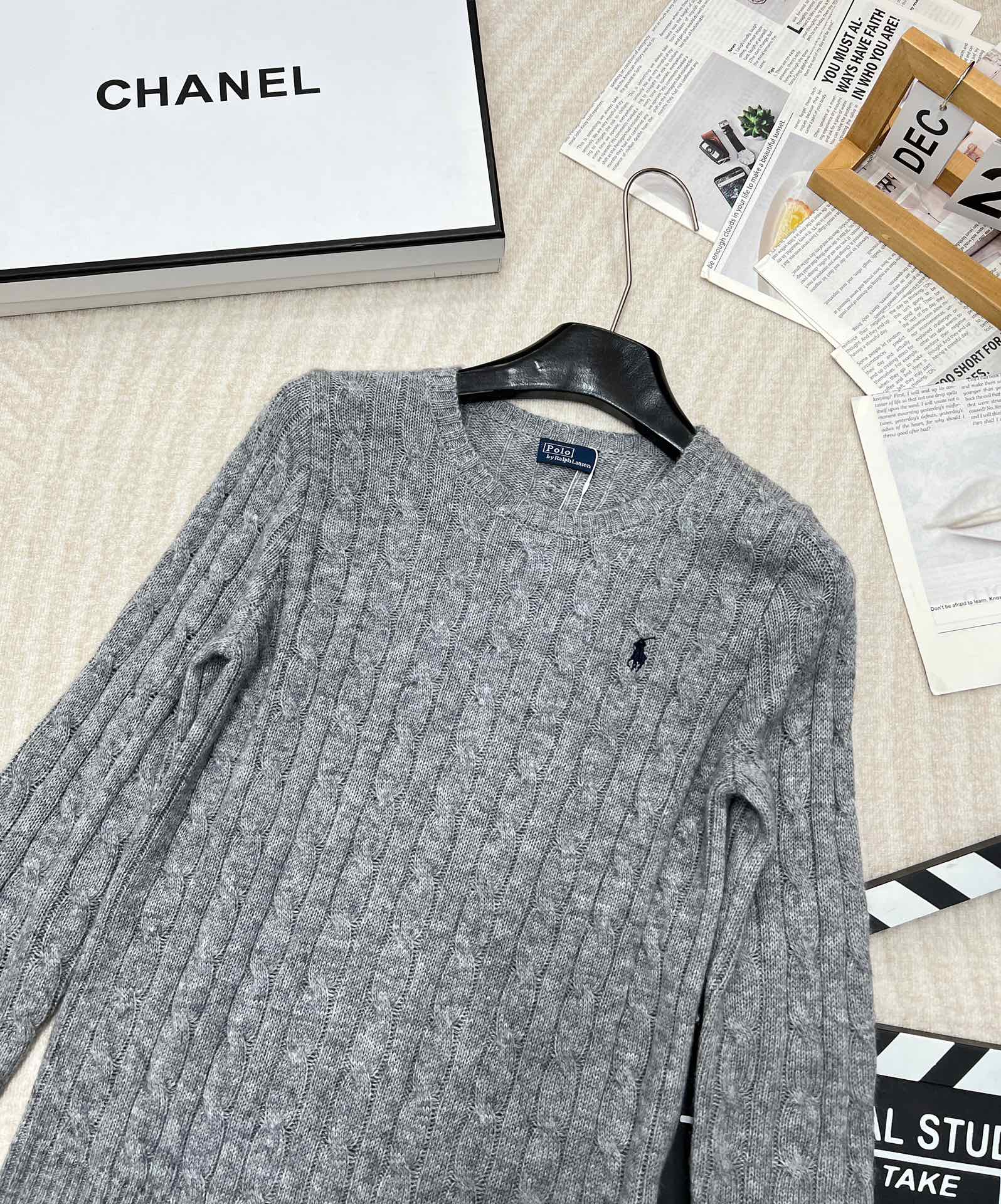 🆕Ralph Lauren拉夫劳伦24Ss最新款羊毛羊绒绞花圆领毛衣，最经典的绞花圆领毛衣，这个系列每年