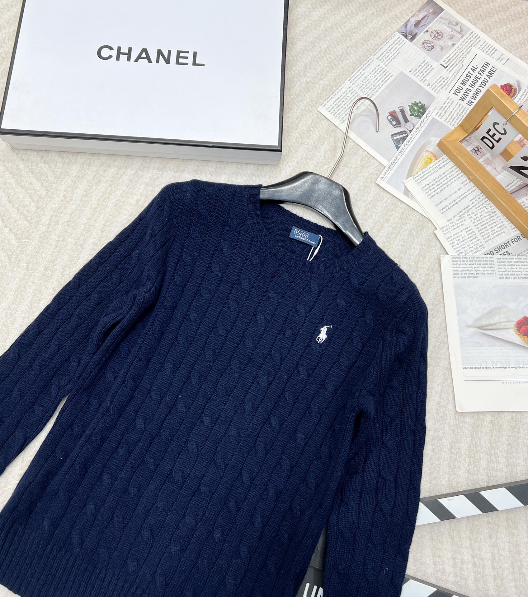 🆕Ralph Lauren拉夫劳伦24Ss最新款羊毛羊绒绞花圆领毛衣，最经典的绞花圆领毛衣，这个系列每年