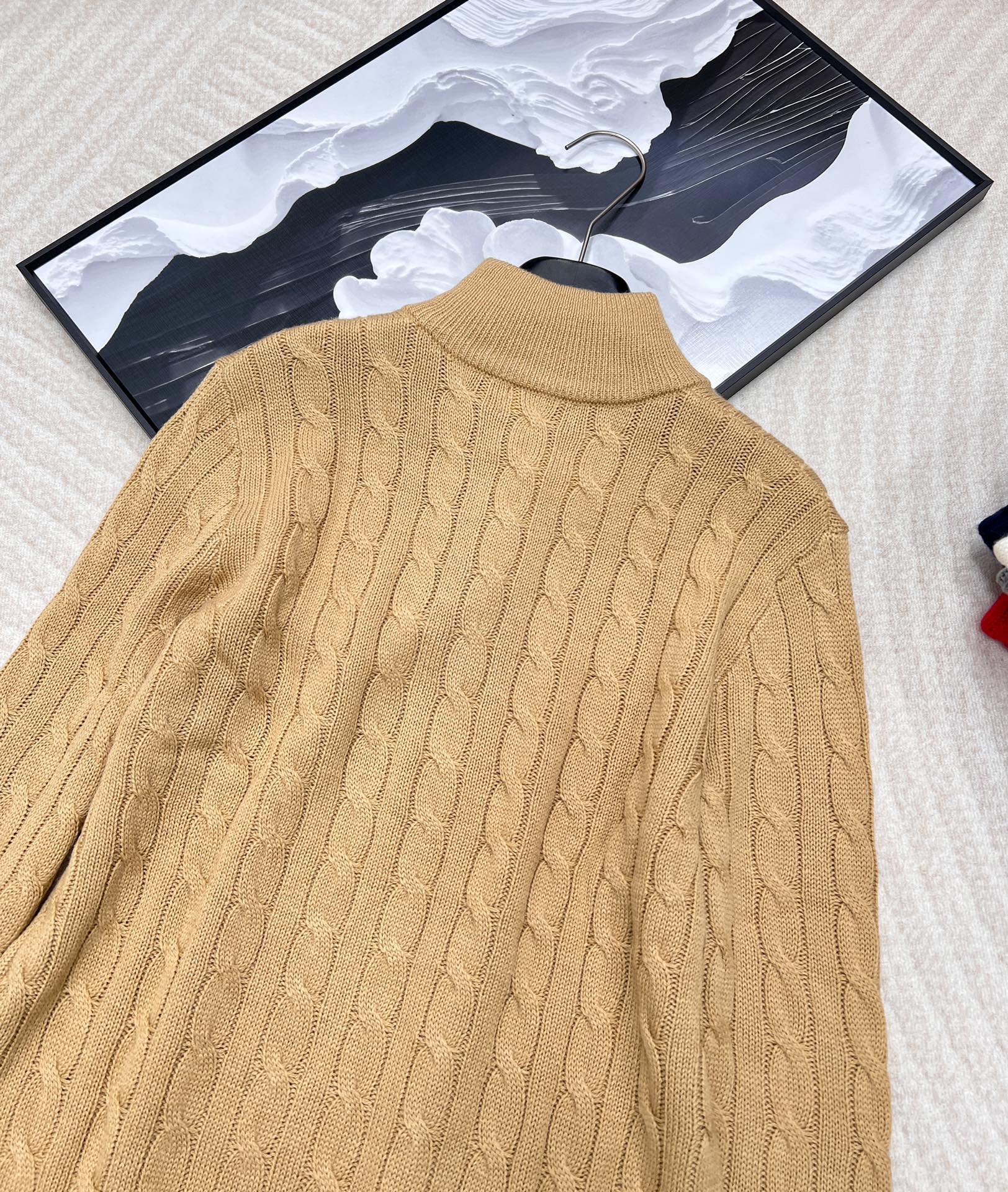 🆕Ralph Lauren 拉夫劳伦针织衫羊毛半拉链男女同款，原版是男神款来的但是做了五个尺寸，男女同款