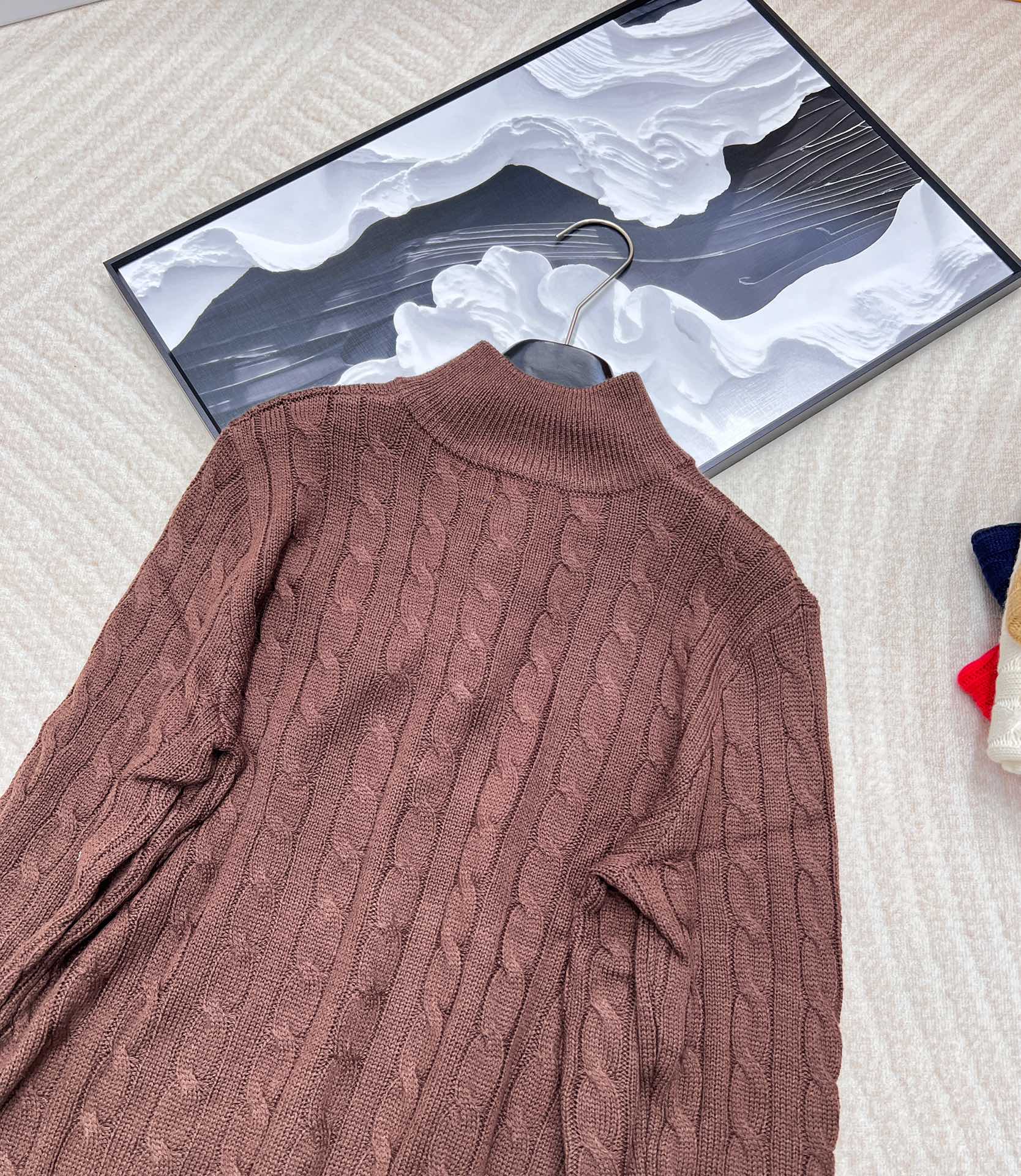 🆕Ralph Lauren 拉夫劳伦针织衫羊毛半拉链男女同款，原版是男神款来的但是做了五个尺寸，男女同款