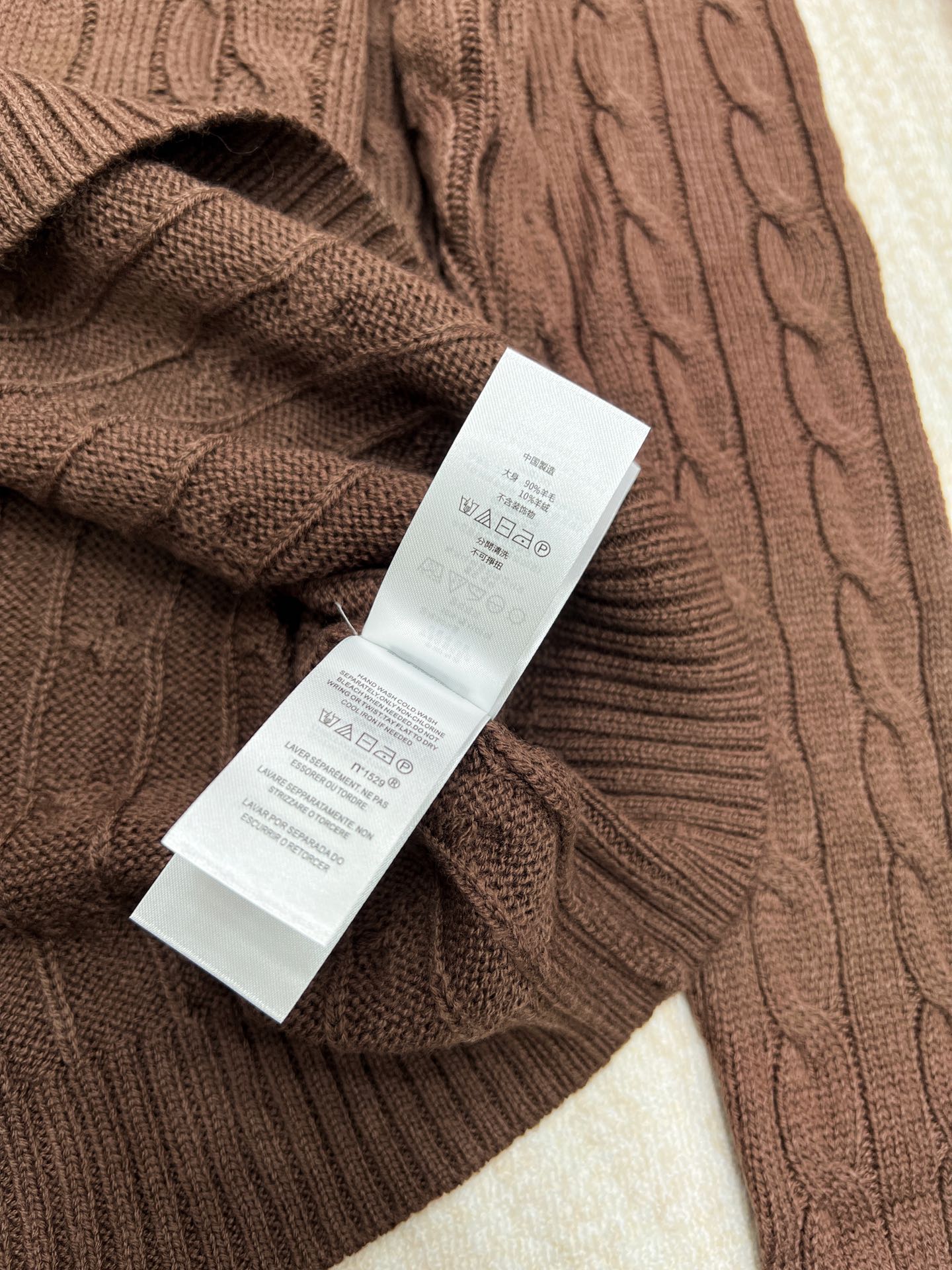 🆕Ralph Lauren 拉夫劳伦针织衫羊毛半拉链男女同款，原版是男神款来的但是做了五个尺寸，男女同款