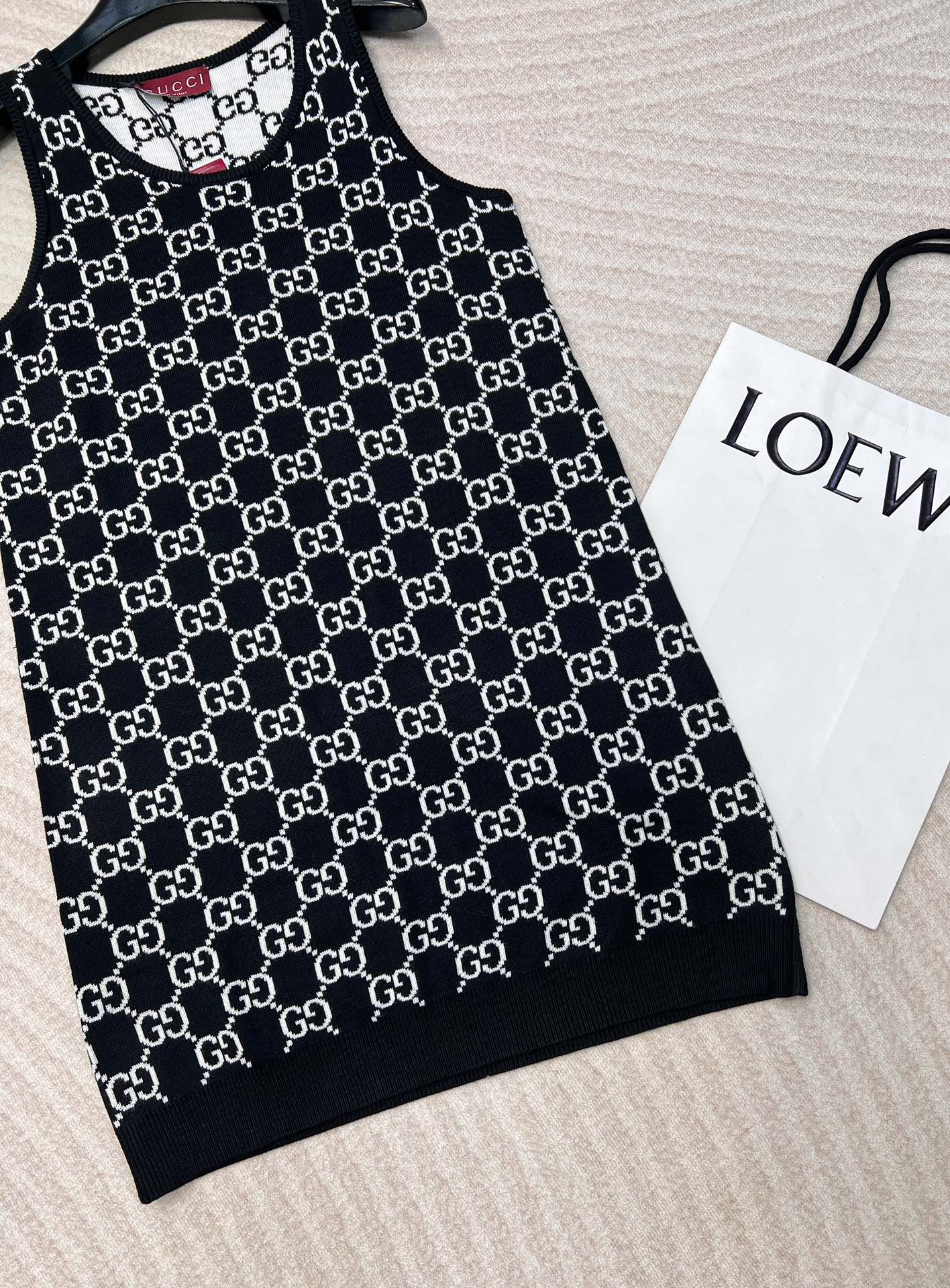 🆕Gucci 25FW🖤早春新款双面穿无袖吊带连衣裙..✂️✂️这件实名点赞 万分推荐！因为真的太太太好