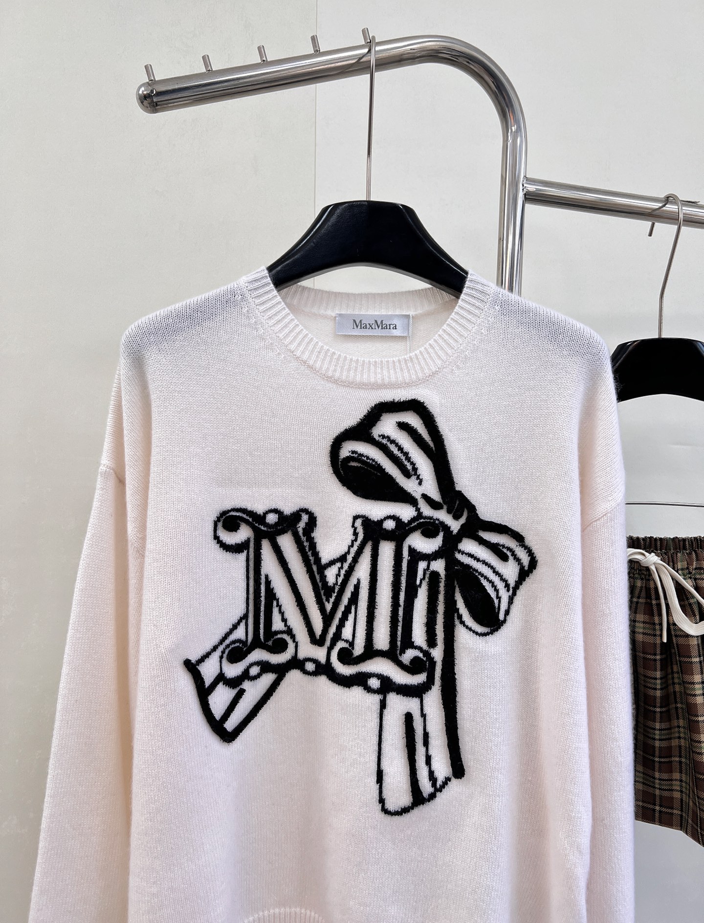🆕MaxMara25Fw秋冬新款羊绒混纺提花针织毛衣丨⚠独家yb开发！高版出品！采用绵羊毛与羊绒黄金比例
