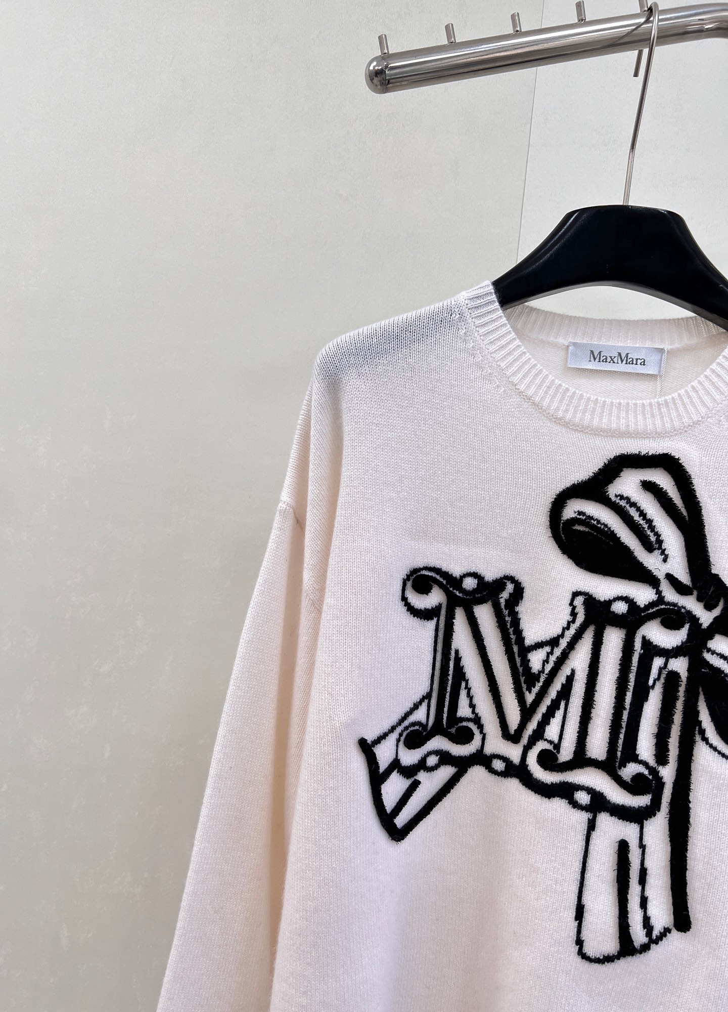 🆕MaxMara25Fw秋冬新款羊绒混纺提花针织毛衣丨⚠独家yb开发！高版出品！采用绵羊毛与羊绒黄金比例
