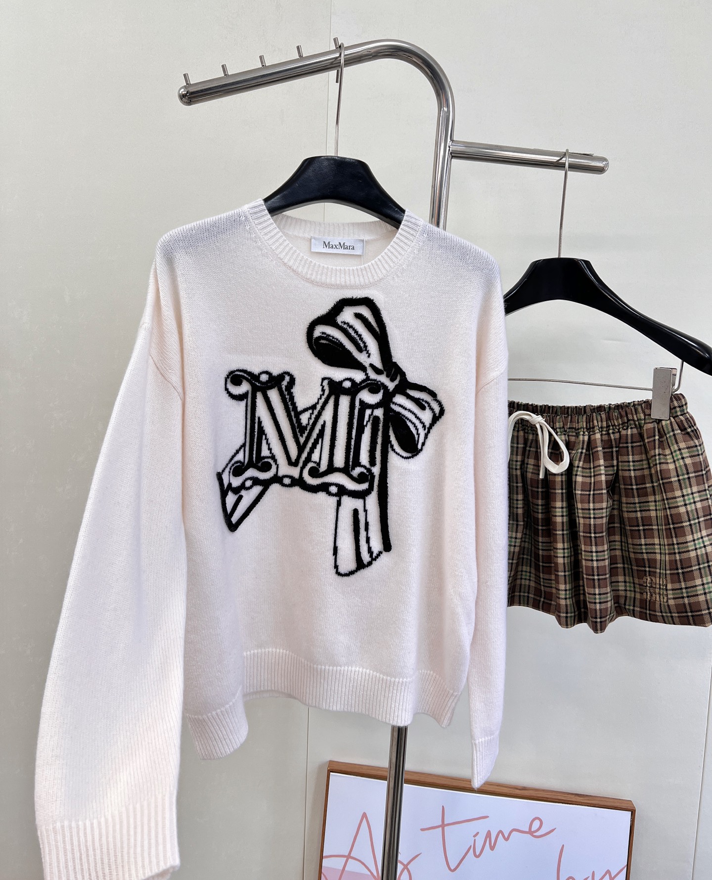 🆕MaxMara25Fw秋冬新款羊绒混纺提花针织毛衣丨⚠独家yb开发！高版出品！采用绵羊毛与羊绒黄金比例