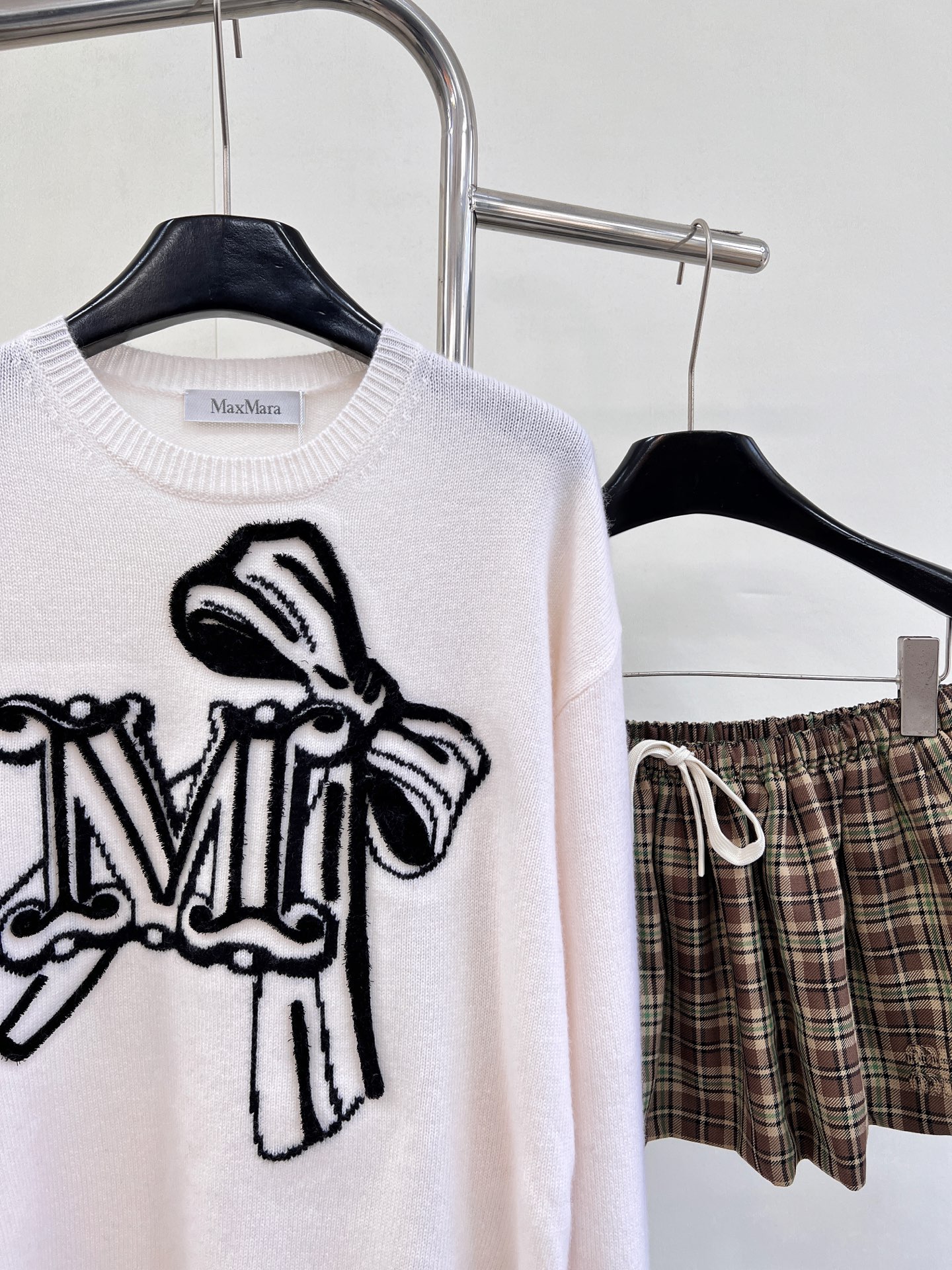 🆕MaxMara25Fw秋冬新款羊绒混纺提花针织毛衣丨⚠独家yb开发！高版出品！采用绵羊毛与羊绒黄金比例