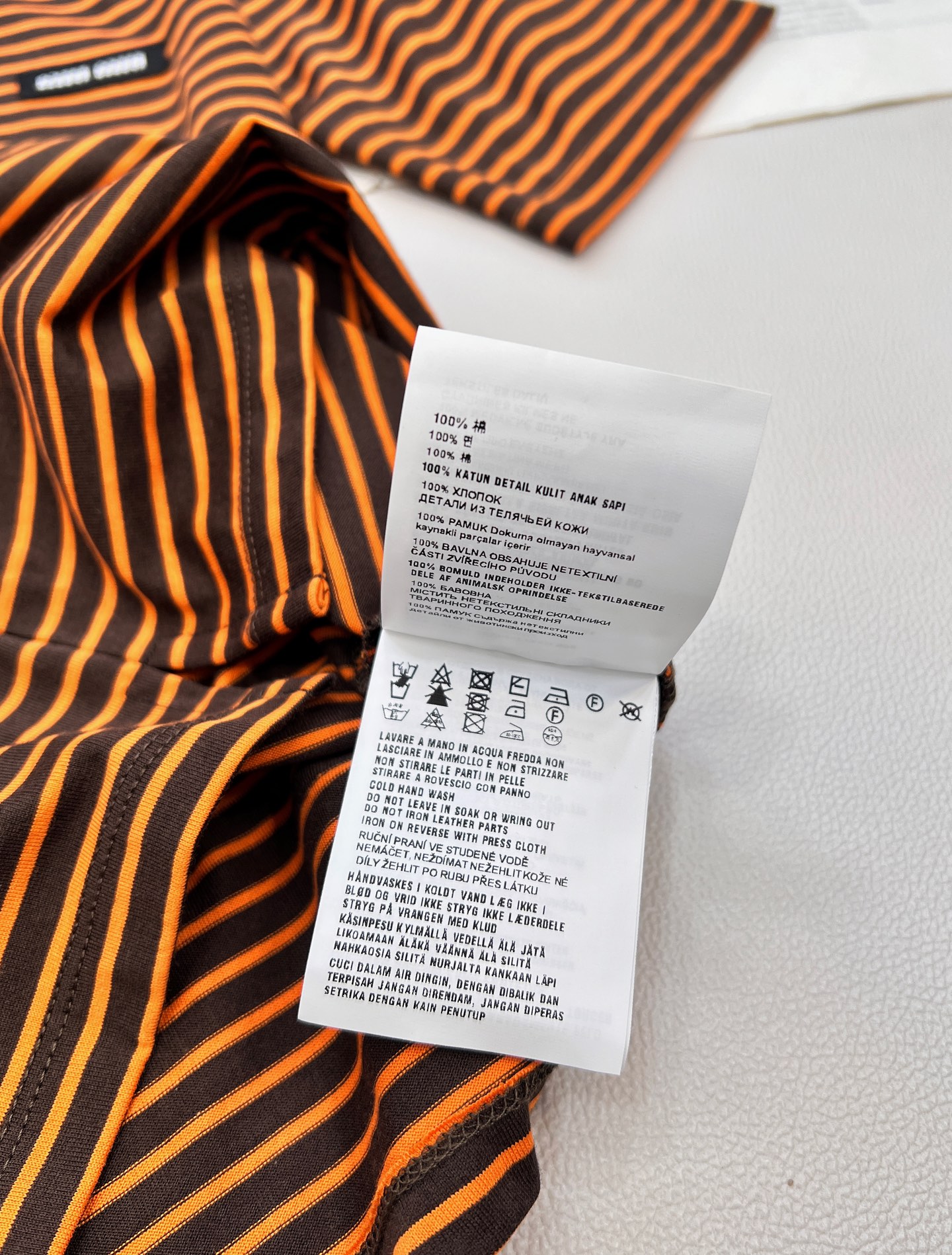 🆕MiuMiu25FW早秋新款 纯棉修身条纹Polo领短袖上衣丨⚠独家yb开发！高版出品！精选高支纯棉面