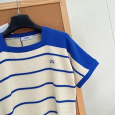 🆕Loewe罗意威26新款撞色方领条纹短款针织短袖,清爽多巴胺法式条纹|双配色温柔撞色条纹,方领+落肩短袖版型,自带松弛 🆕Loewe罗意威26新款撞色方领条纹短款针织短袖,清爽多巴胺法式条纹|双配色温柔撞色条纹,方领+落肩短袖版型,自带松弛