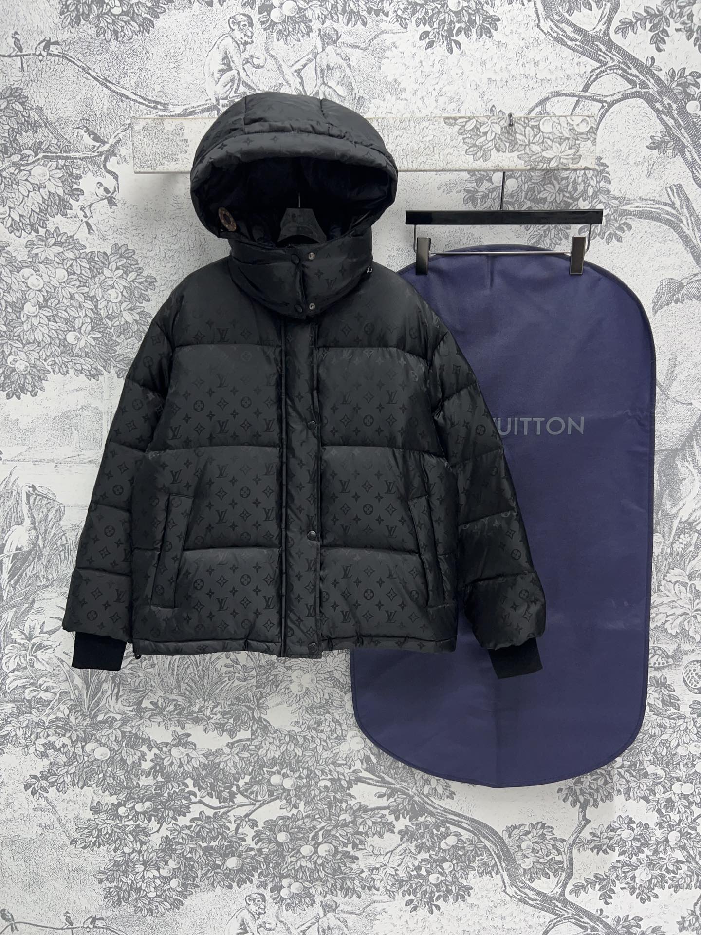 Louis Vuitton Kleding Bontmantel Herfst/winter collectie Fashion Bovenzijde met capuchon