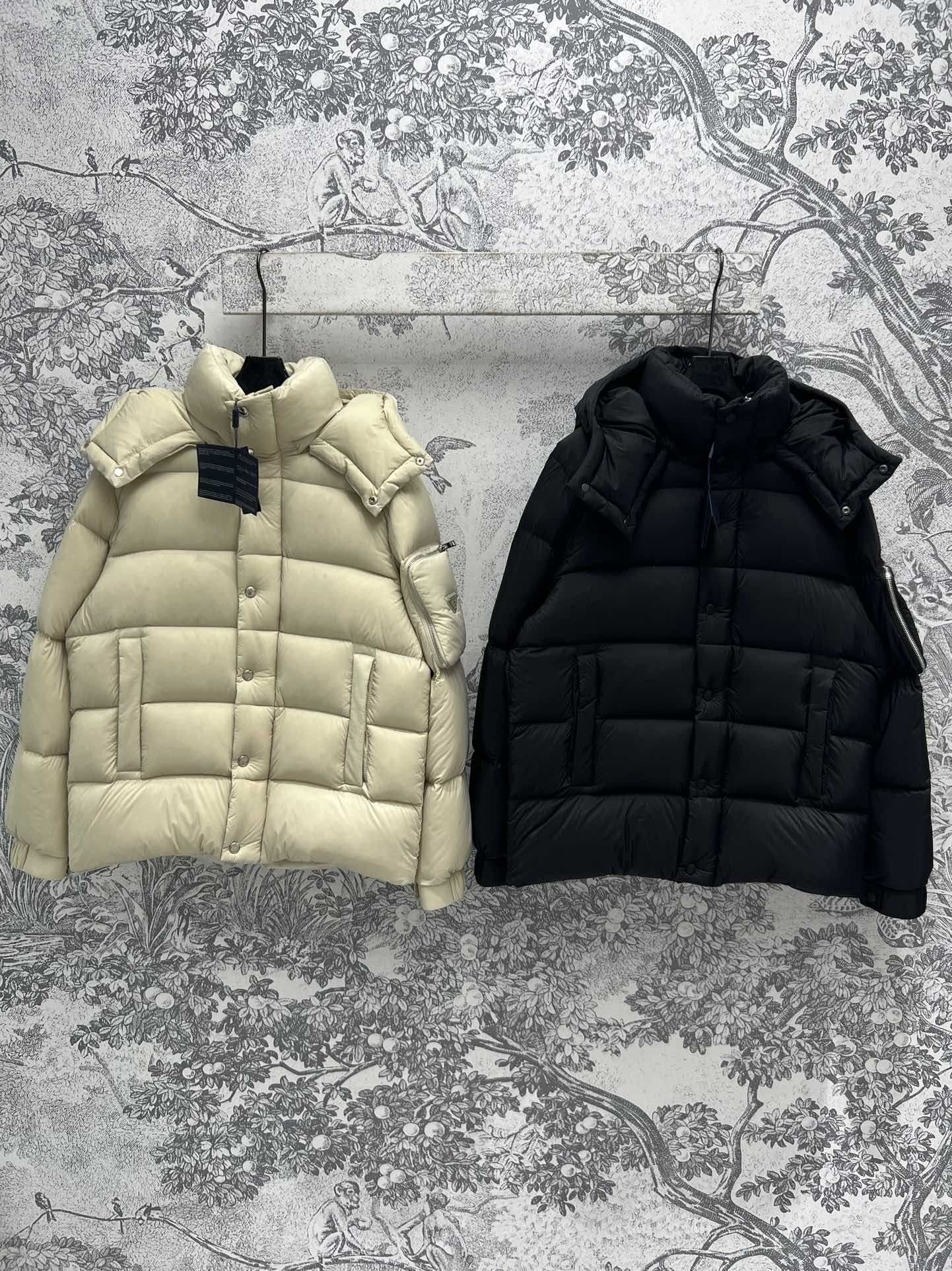 Dior Clothing Down Jacket Fall/Winter Collection Hooded Top