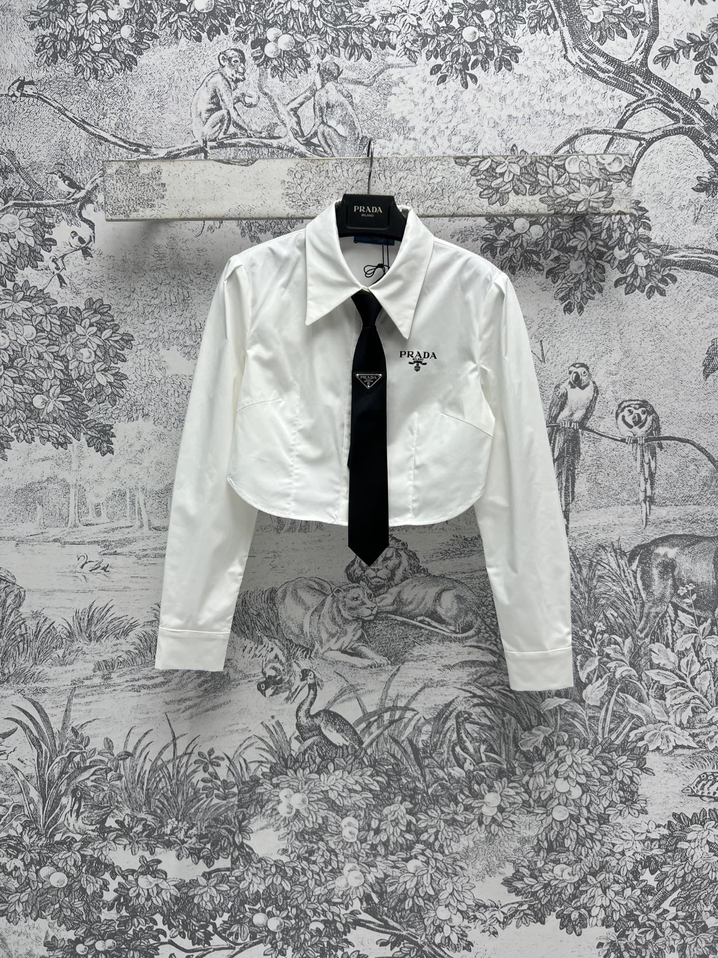 NO:316537,PD Home 25 Early Spring New Style Triangle Tie Decorated Arc Ultra-Short Shirt Different Design Sense of Invincible Handsome Shirts With Enamel Inverted Triangle Little License Simple Design A shirt with BF style Added tie to decorate cool and cool, more elegant and sexy, and is very handsome. It is easy to wear with a skirt to reduce age. It is sweet and cool and versatile and not picky. One color three codes SML, dior, skirts, shirts, ties, alexander wang19860909PD家 25早春新款 三角标领带装饰圆弧超短款衬衫 不一样的设计感 无敌帅气的衬衫 领带涂珐琅倒三角小贴牌 简约设计 自带BF风的一款衬衫 加入了领带装饰酷帅感爆棚 更加显气质性感也很帅气 搭配半裙轻松穿出减龄学院风 又甜又酷百搭不挑人 一色三码 SML,,dior,skirts,shirts,ties,alexander wang,Women's clothing
