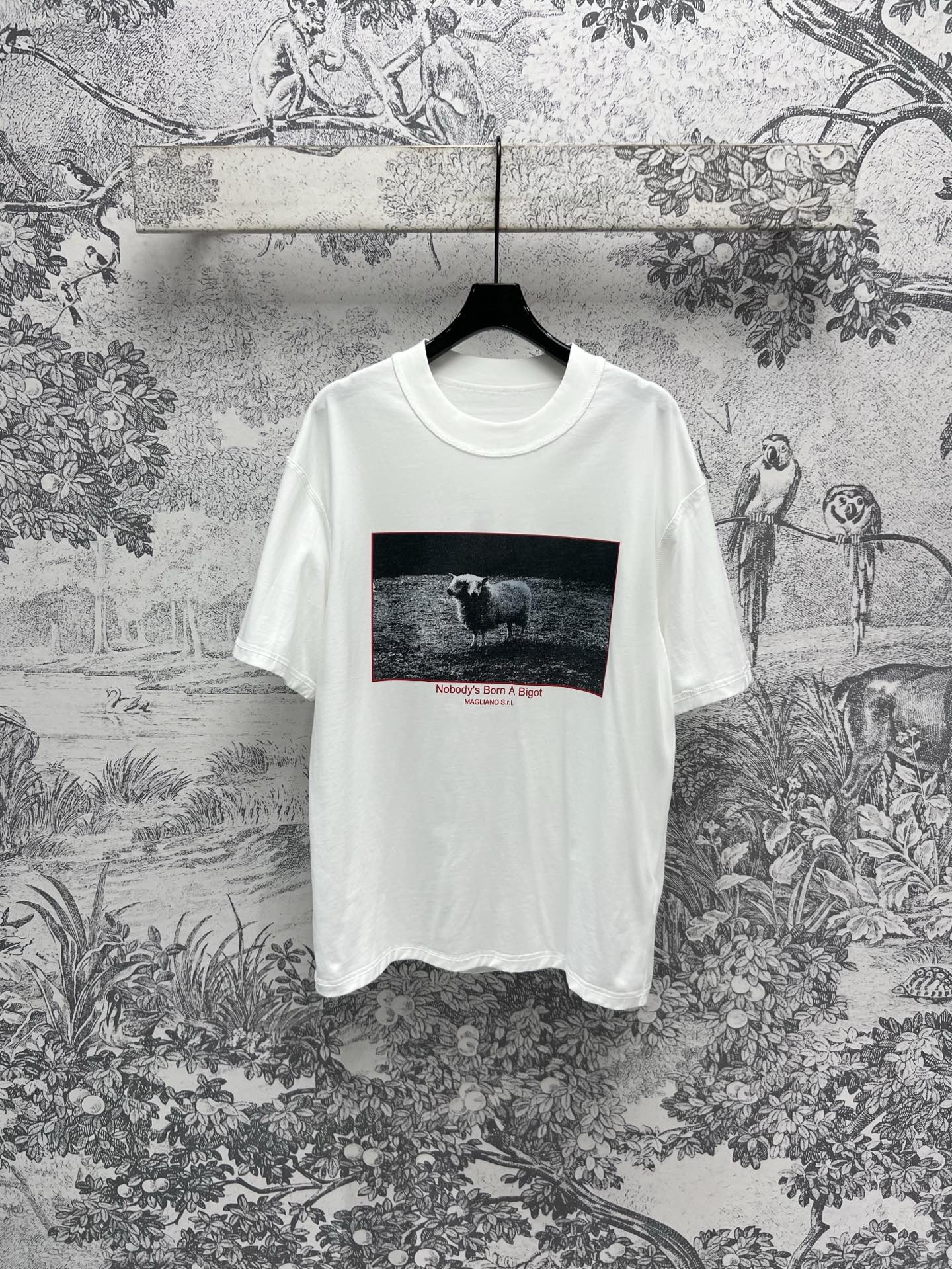 NO:316540,25 early spring new model, image printed loose short-sleeved T-shirt, very textured short-sleeved Tee, a must-have for people to recommend. This year's style is very casual and simple. Image printed loose style can be easily controlled by both men and women. It is very fashionable to match at will. One color and three codes SML, T-shirt,tees, t-shirt,alexander wang1986090925早春新款 影像印花宽松短袖T恤 非常有质感的短袖Tee 人手推荐必备 今年风格很休闲简约 影像印花宽松版型 男女都可以轻松驾驭 随意搭配都很时髦 一色三码 SML,,T-shirt,tees，t-shirt,alexander wang,Women's clothing