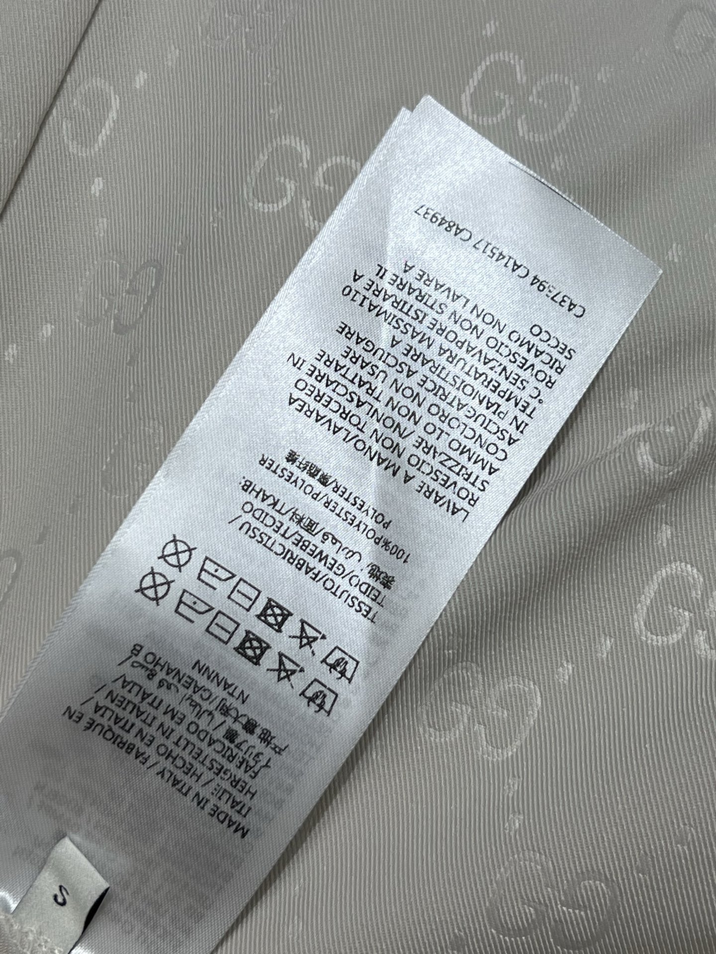 G家 25早春新款 logo织带双G提花休闲裤  上身轻松显瘦又舒适 暗纹双G提花面料 两侧logo织带
