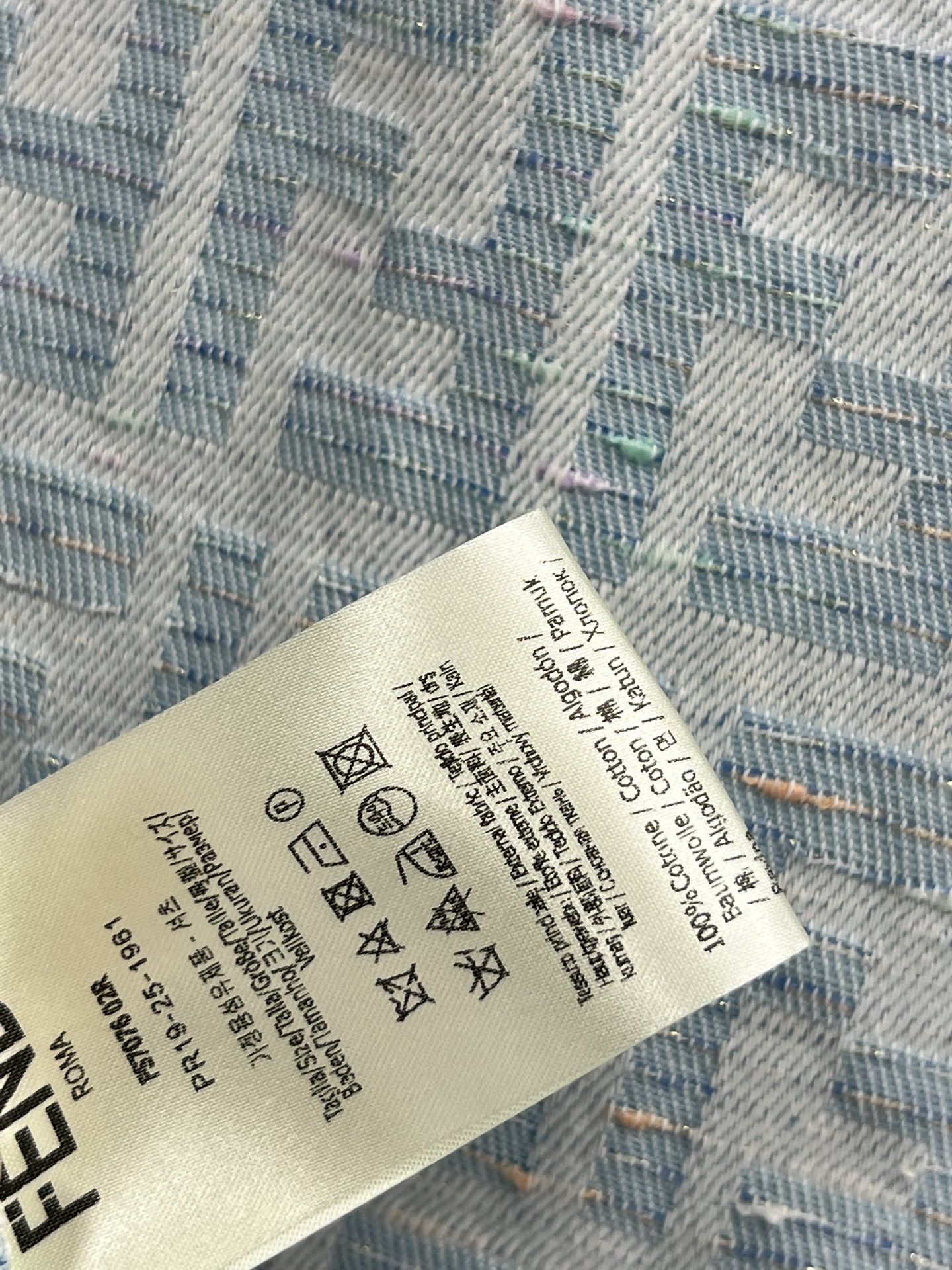 FD家 25春夏新款  双F天空蓝提花套装  翻领短袖外套+高腰短裤 复古又优雅时髦 版型显瘦又减龄少女