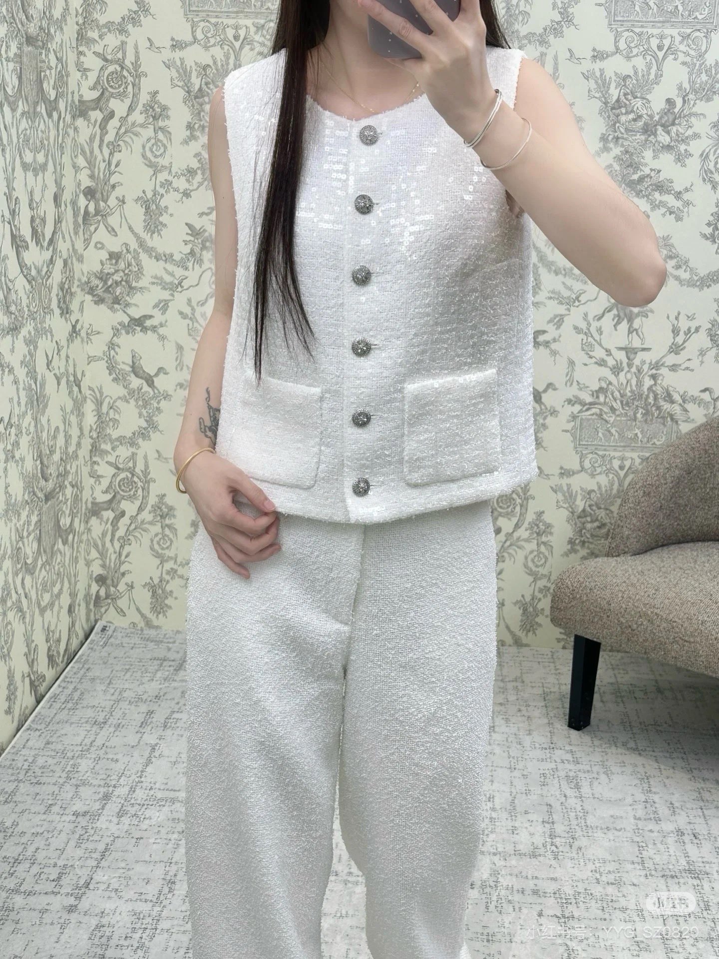 NO:333210,Vest, set of pants, alexander wang19860909马甲 裤子一套,,alexander wang,Women's clothing