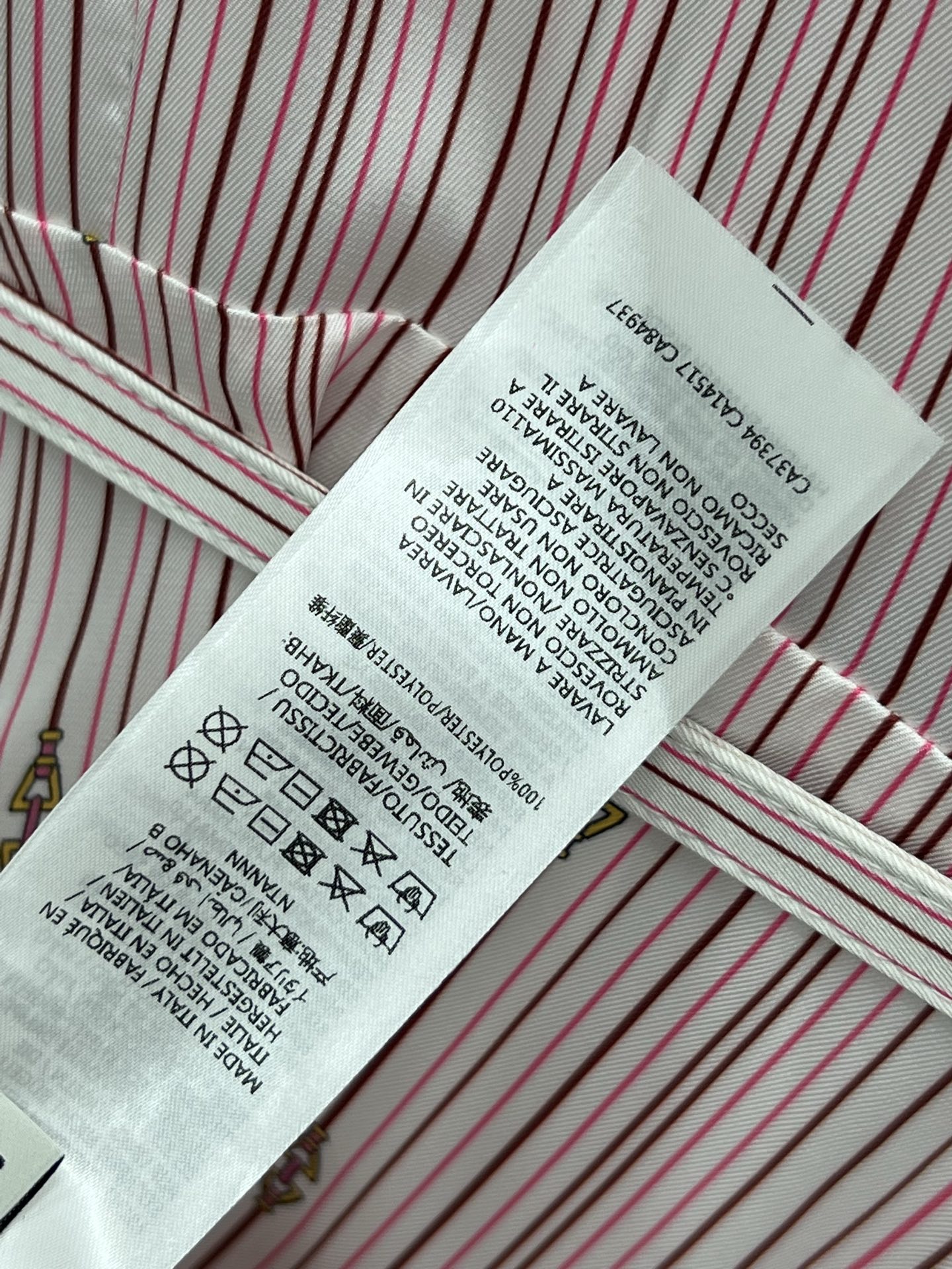 G家 25春夏新款 条纹短袖衬衣连衣裙 高级感收腰长款 连衣裙 配有Logo本布腰带收腰点缀 日常get