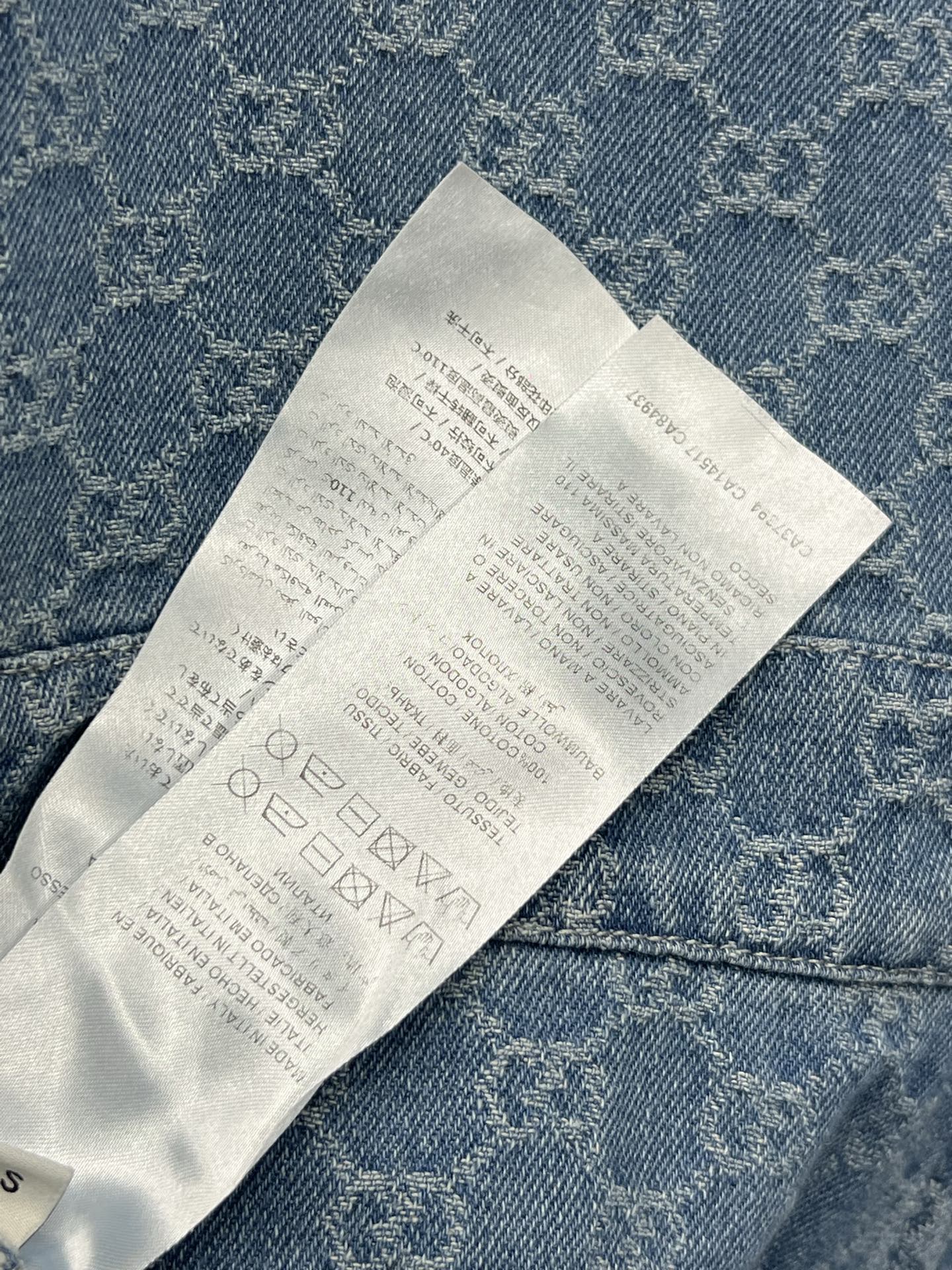 G家 25夏季新款 双G提花牛仔系列 翻领无袖外套+高腰短裤+翻领短袖连体裙 高级定制满幅双G提花牛仔面