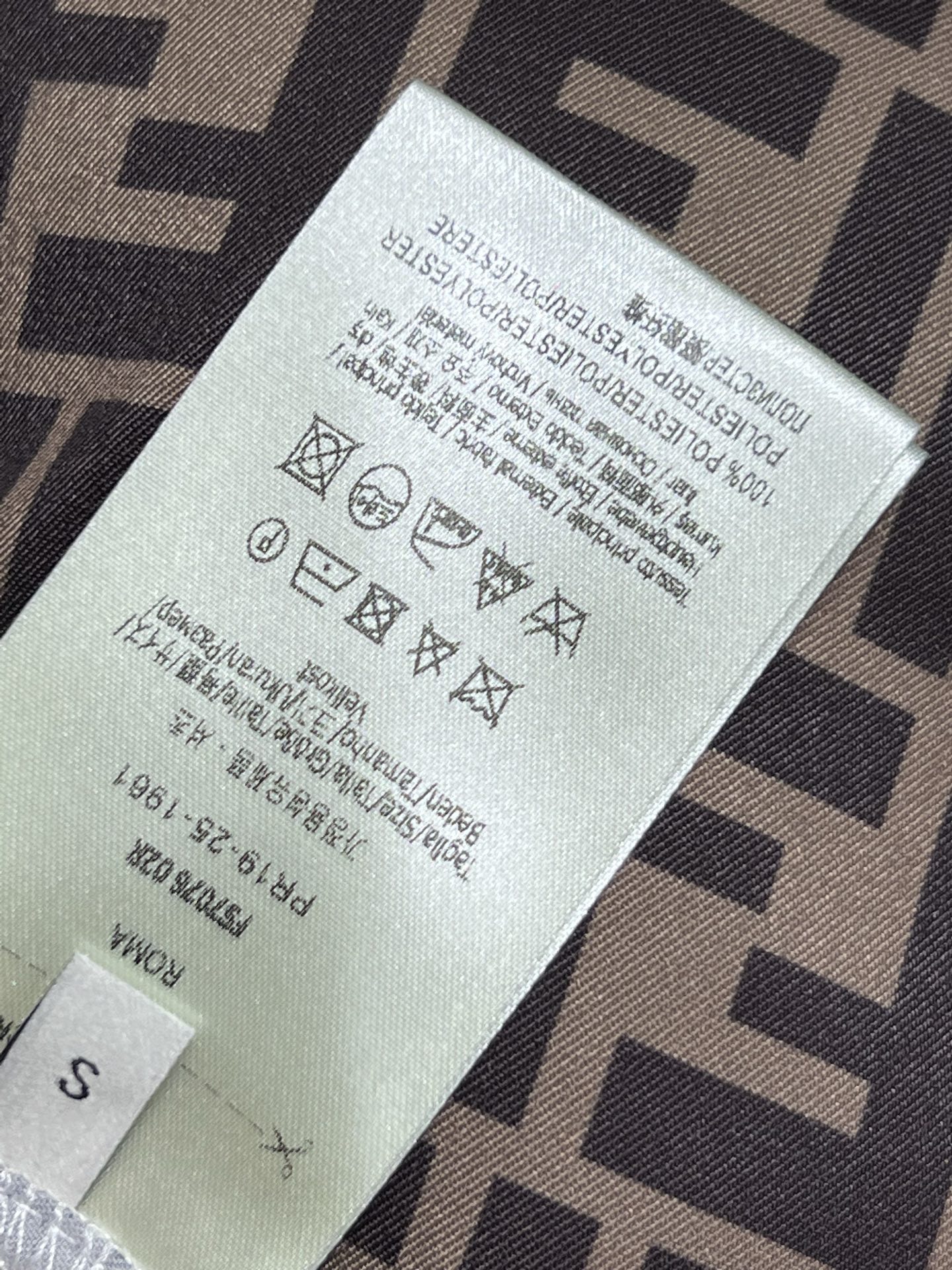 FD家 25夏季新款 双F印花松紧腰阔腿长裤 中高腰的阔腿裤型 自带大长腿比例 FF经典老花上身帅气有型