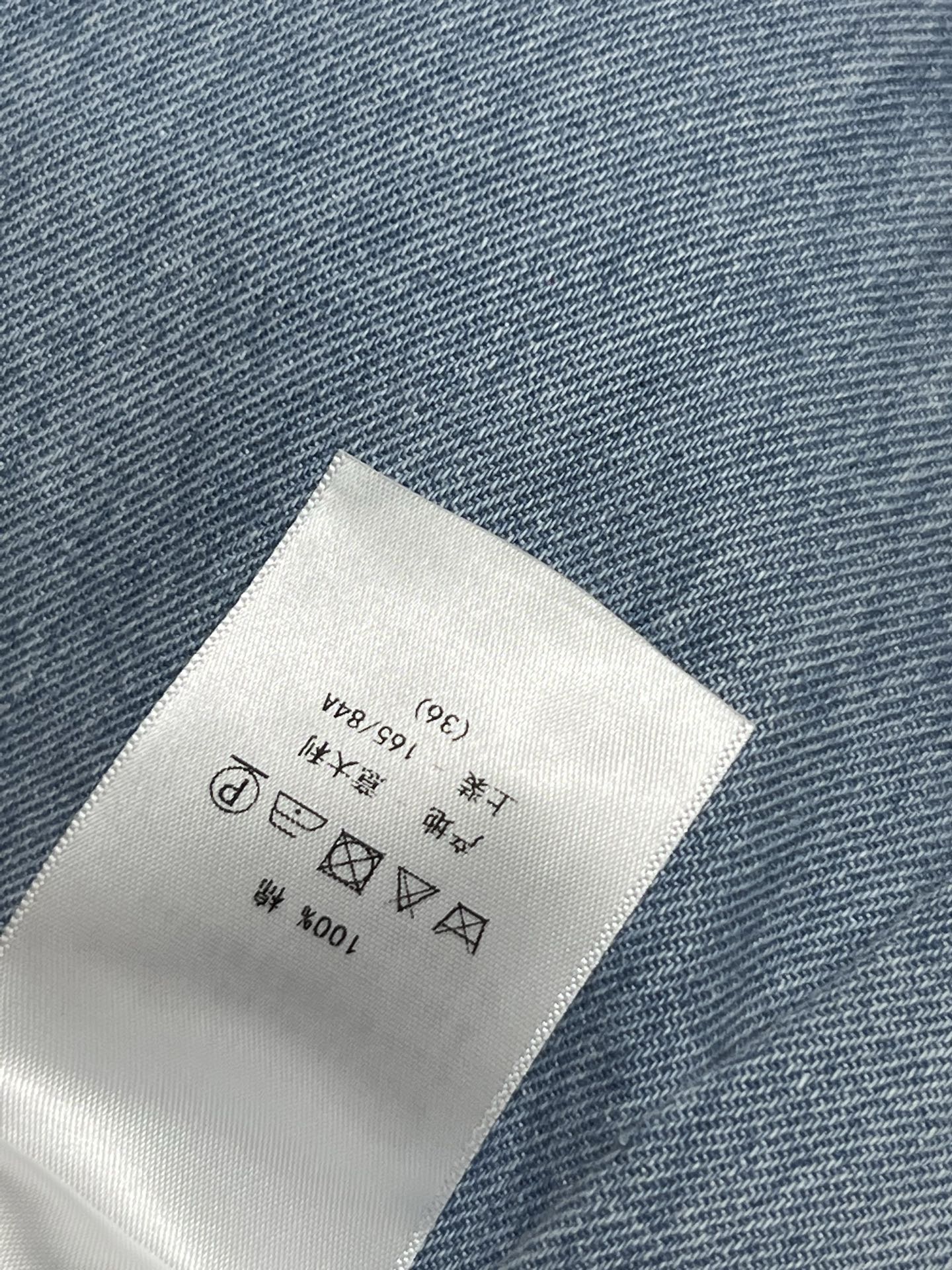 D家 25夏季新款 内提花老花牛仔系列 翻领夹克外套+飞袖外套+飞袖连衣裙+卷边短裤+半身裙+卷边长裤 
