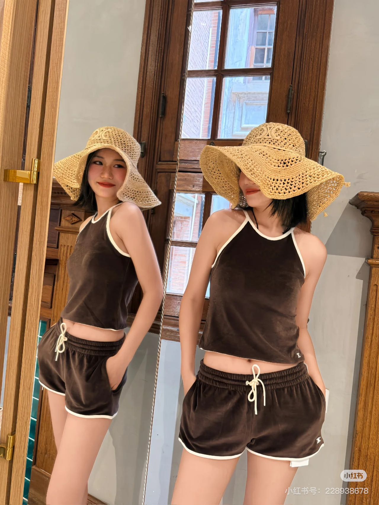 NO:427598,suspender shorts small red book, shorts, alexander wang19860909吊带 短裤小红书,,shorts,alexander wang,Women's clothing