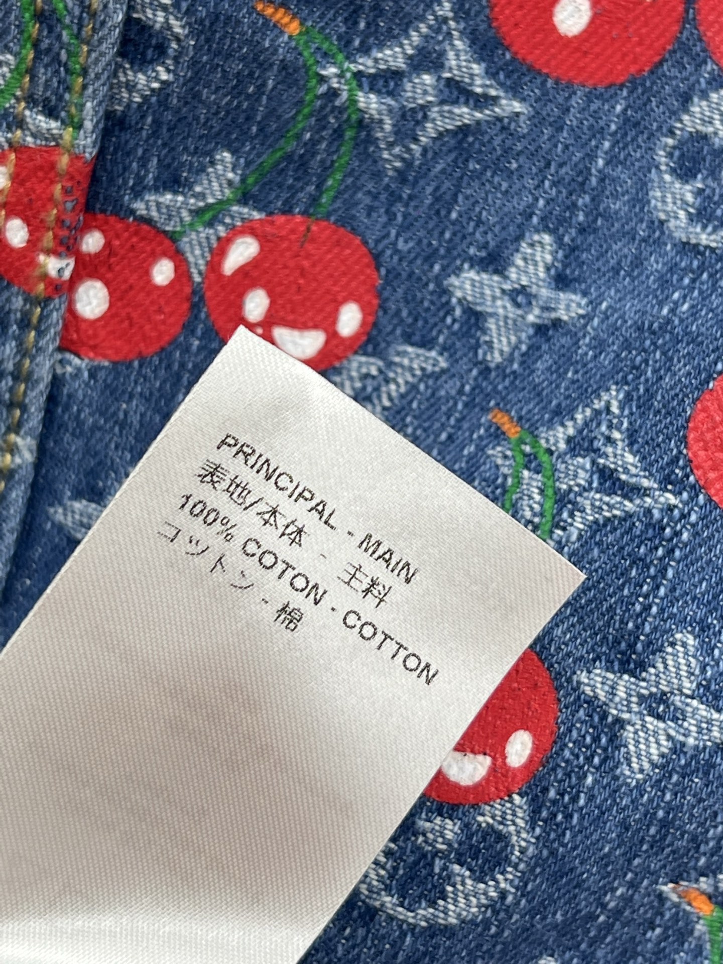 L家 25夏季新款 樱桃🍒老花牛仔系列 翻领夹克外套+背心连体裙+圆领马甲外套+双排扣短裙+短裤+阔腿长
