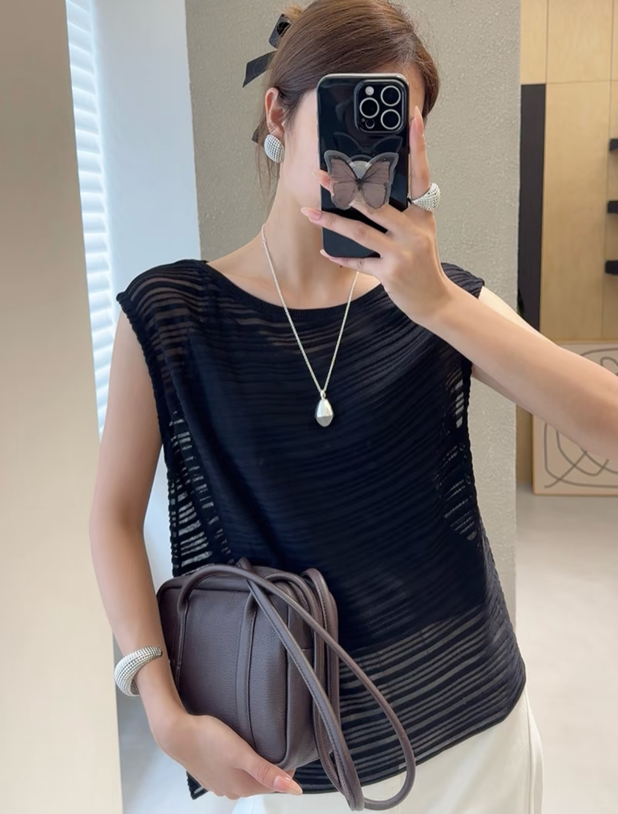 NO:436330,upper body picture, alexander wang19860909上身图,,alexander wang,Women's clothing