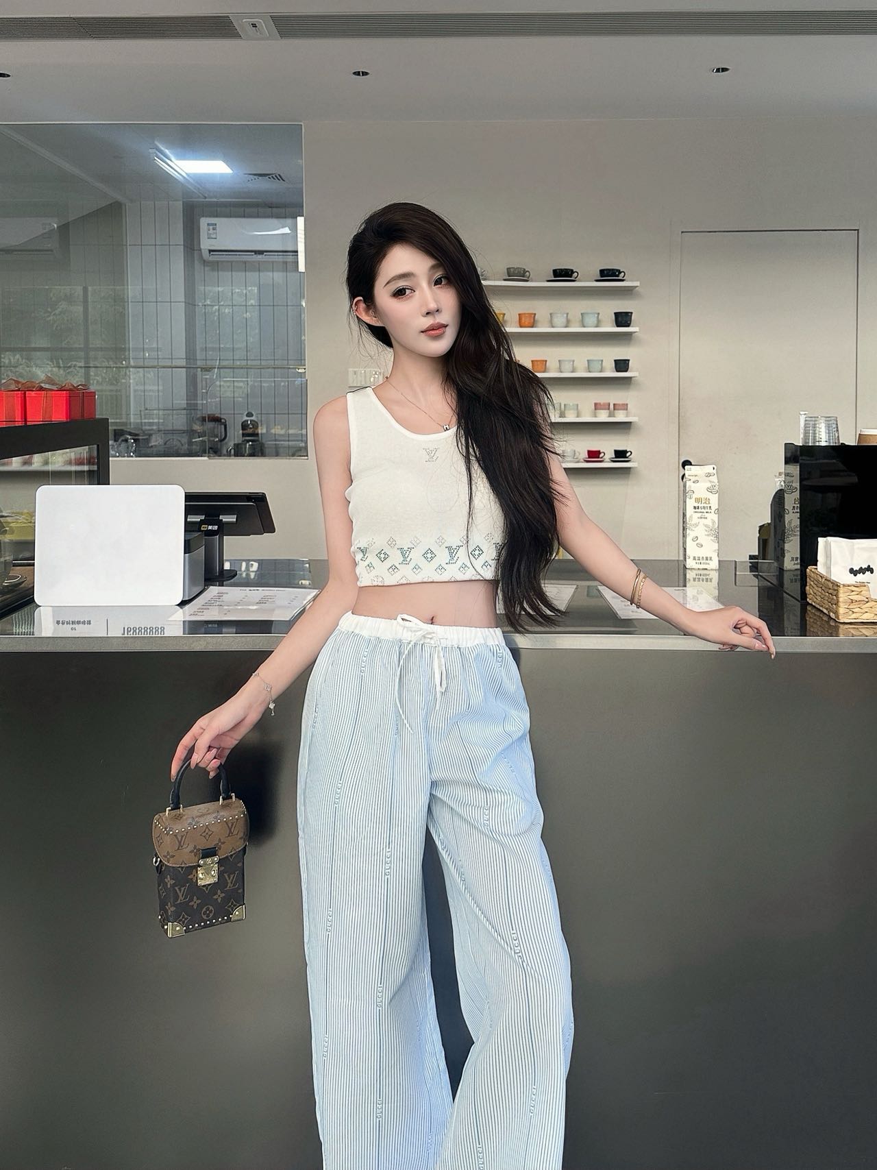 NO:442458,upper body picture, alexander wang19860909上身图,,alexander wang,Women's clothing