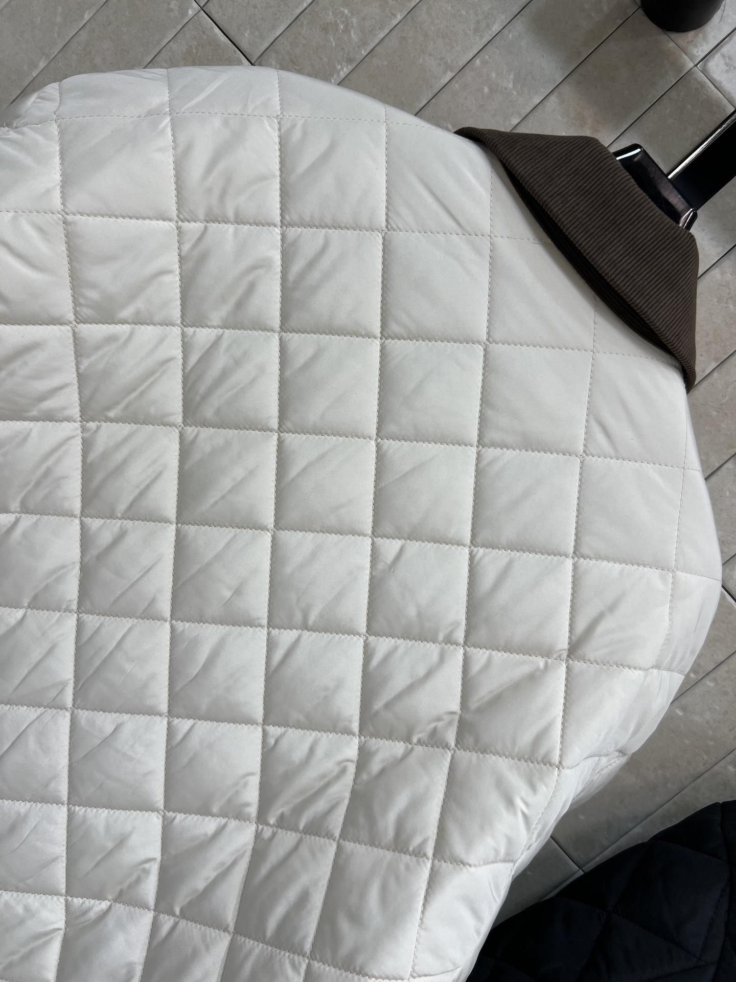 PD家 25秋冬新款 灯芯绒翻领菱格棉服 经典菱形绗缝+高品质羽绒填充 保暖力满分！外层轻盈防风 秋冬穿