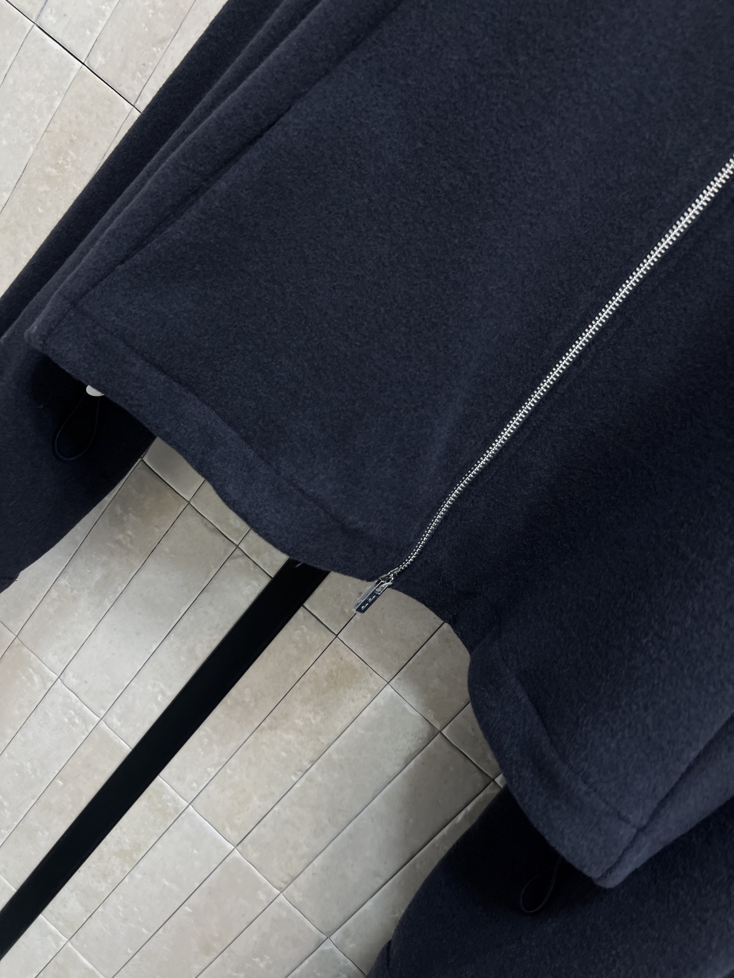 MIU家 25秋冬新款 毛呢运动套装 立领拉链外套 +高腰直筒裤 休闲运动风套装 毫不费力的穿出时尚慵懒