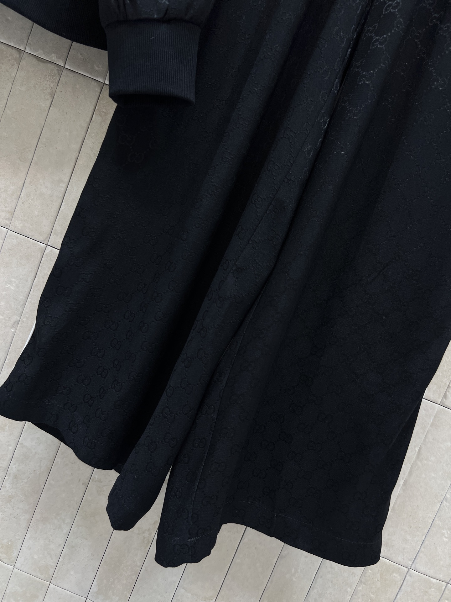 G家 26春夏新款 GG暗纹提花立领外套+高腰阔腿裤 运动风格套装酷帅有型时髦又高级 一套搭配充满青春减