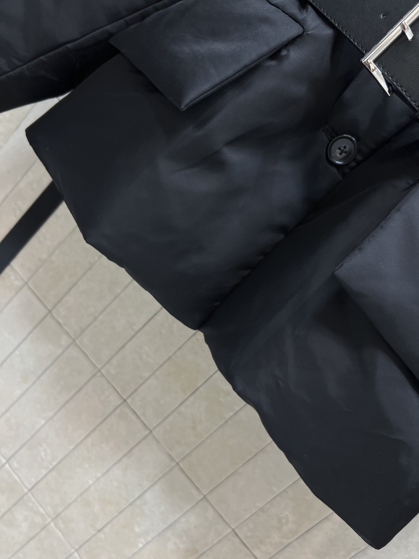 PD家 25秋冬新款 西装式羽绒服 西装翻领+皮革腰带设计 显瘦显腿长 时髦感满分 国标90白鹅绒填充 