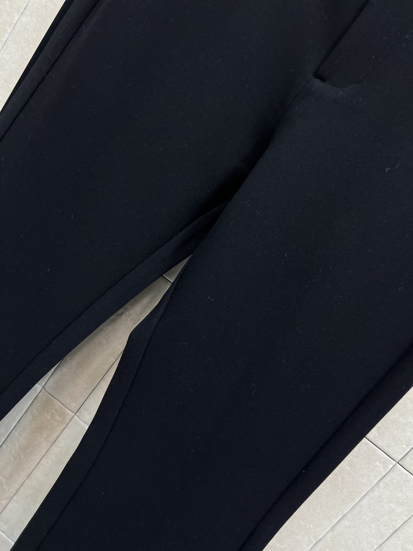 PD家 25秋冬新款 三角标喇叭裤 高腰版型 提高腰线 轻松分割身材比例 上身显高显瘦绝绝子 喇叭裤超级