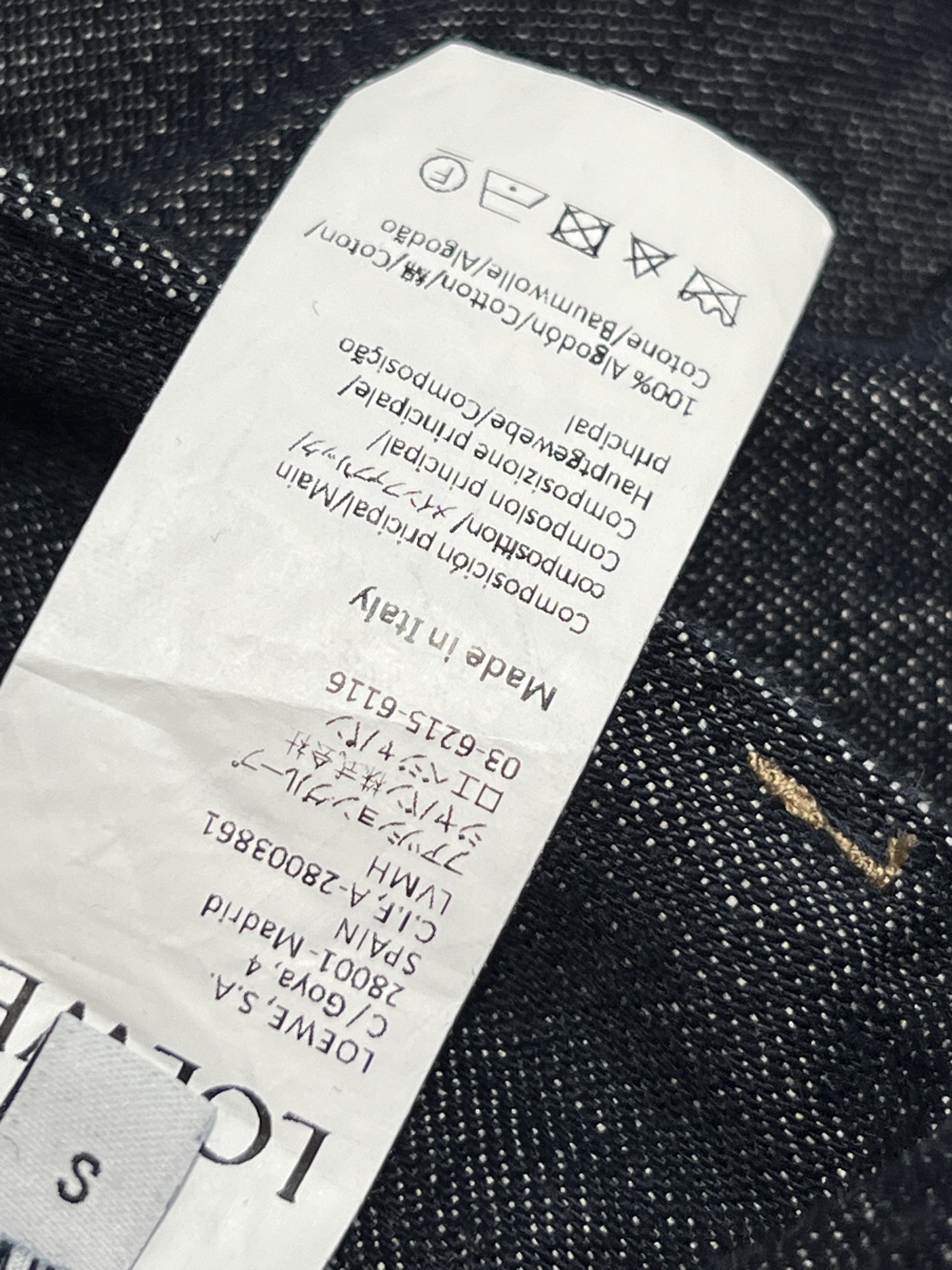 LW家 26早春新款 深蓝色高腰阔腿牛仔裤 配同色腰带 复古又实用！高腰设计拉长腿部比例 显瘦显高 压褶