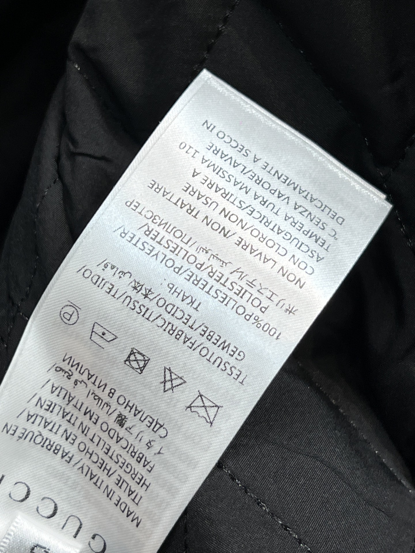 G家 26早春新款 双G提花连帽立领棉服外套 黑色主调+白色双G提花 品牌感超强！里面夹棉设计 秋冬穿超