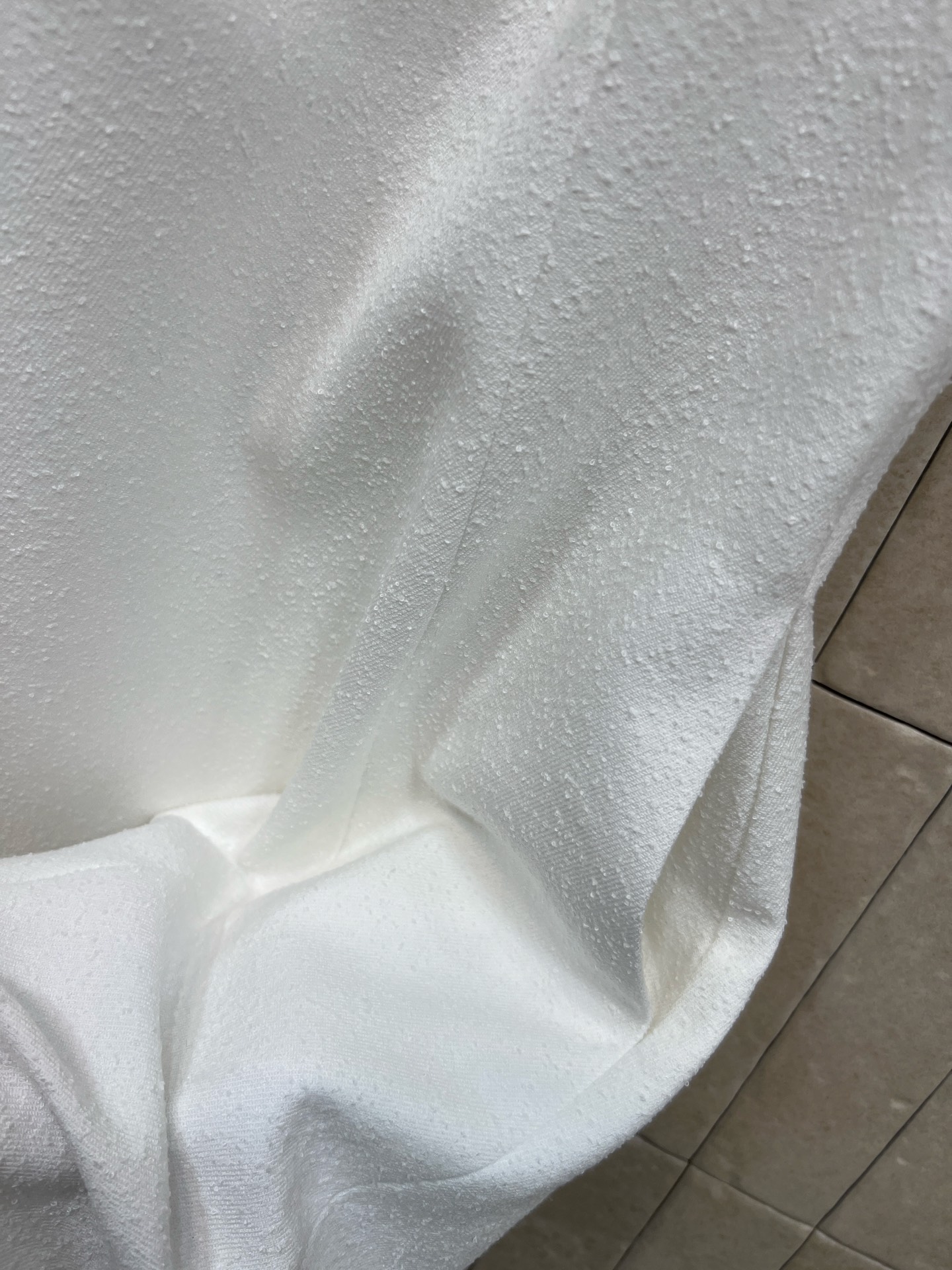 D家 26早春新款 立体蝴蝶结立领无袖连衣裙 白色毛呢材质 质感厚实 早春穿超合适！A字版型+收腰设计 