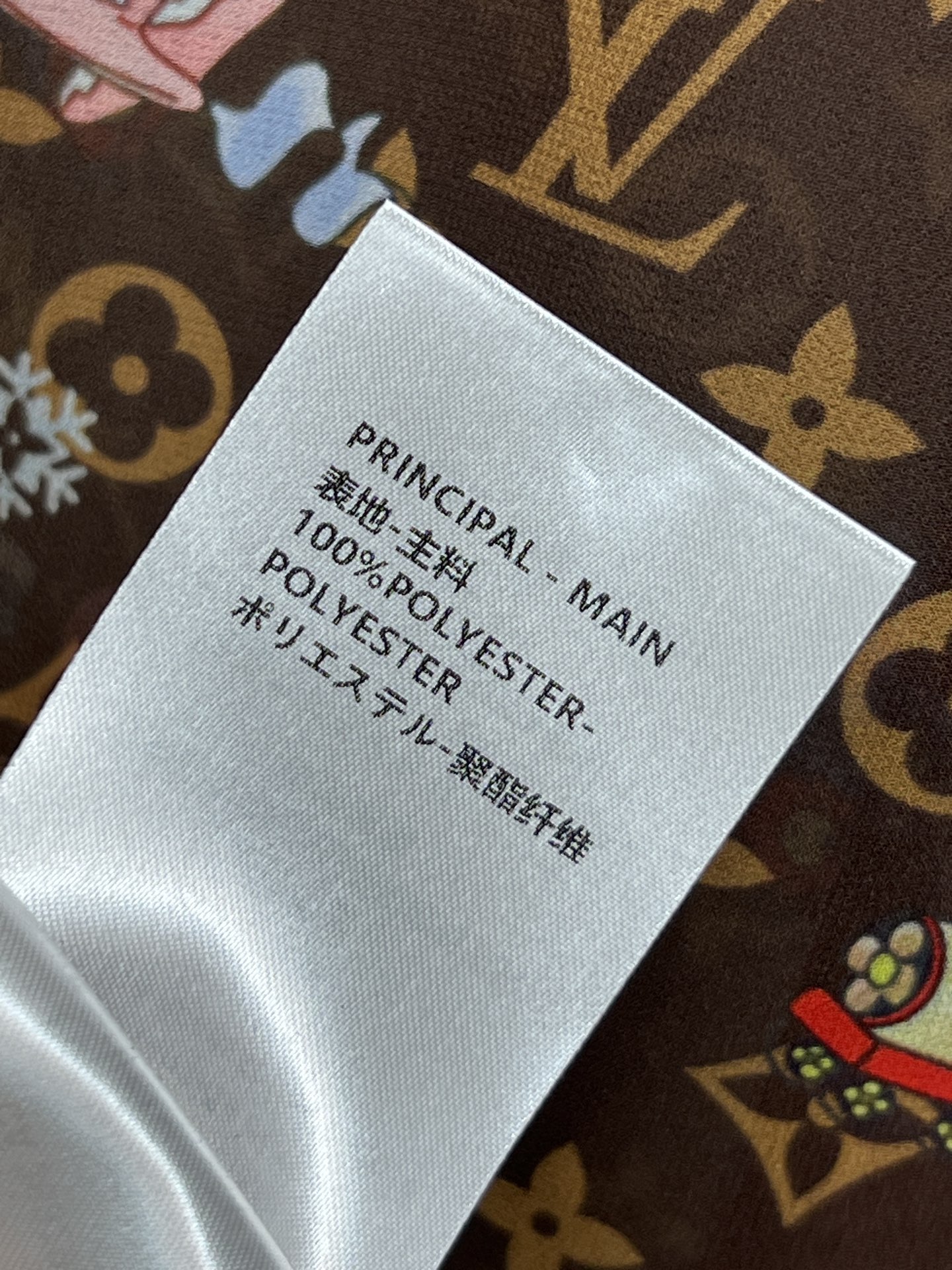 L家 26春夏新款  棕色Monogram印花衬衫 经典棕色搭配卡通元素 趣味又奢华！轻薄微透视面料 春