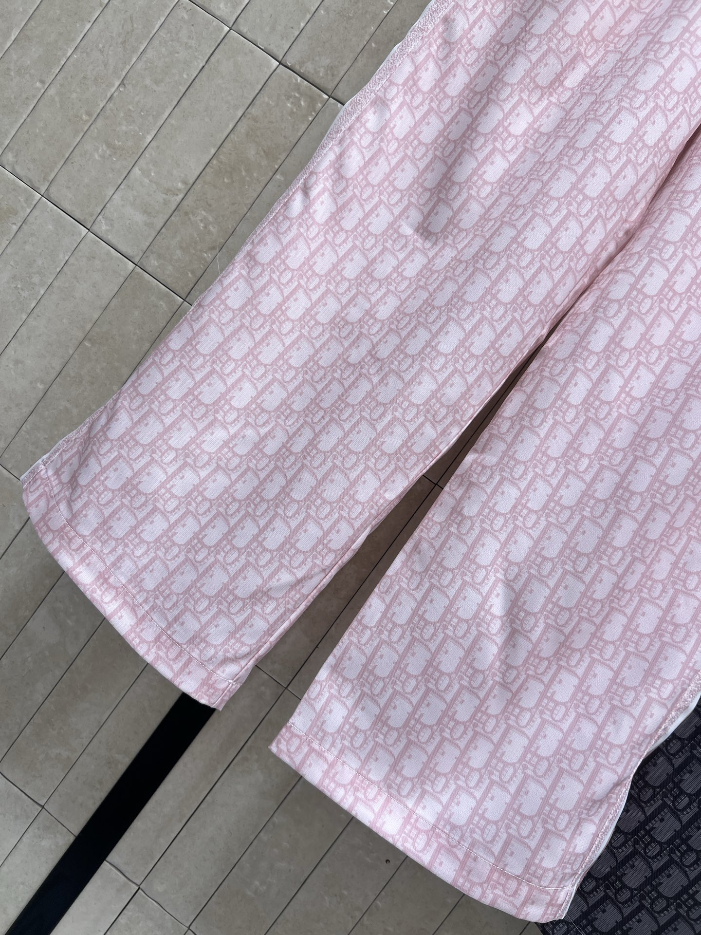 D家 26春夏新款 D字母印花阔腿裤 高腰松紧抽绳设计 舒适又显瘦！宽松直筒版型 垂感超赞修饰腿型梨形身