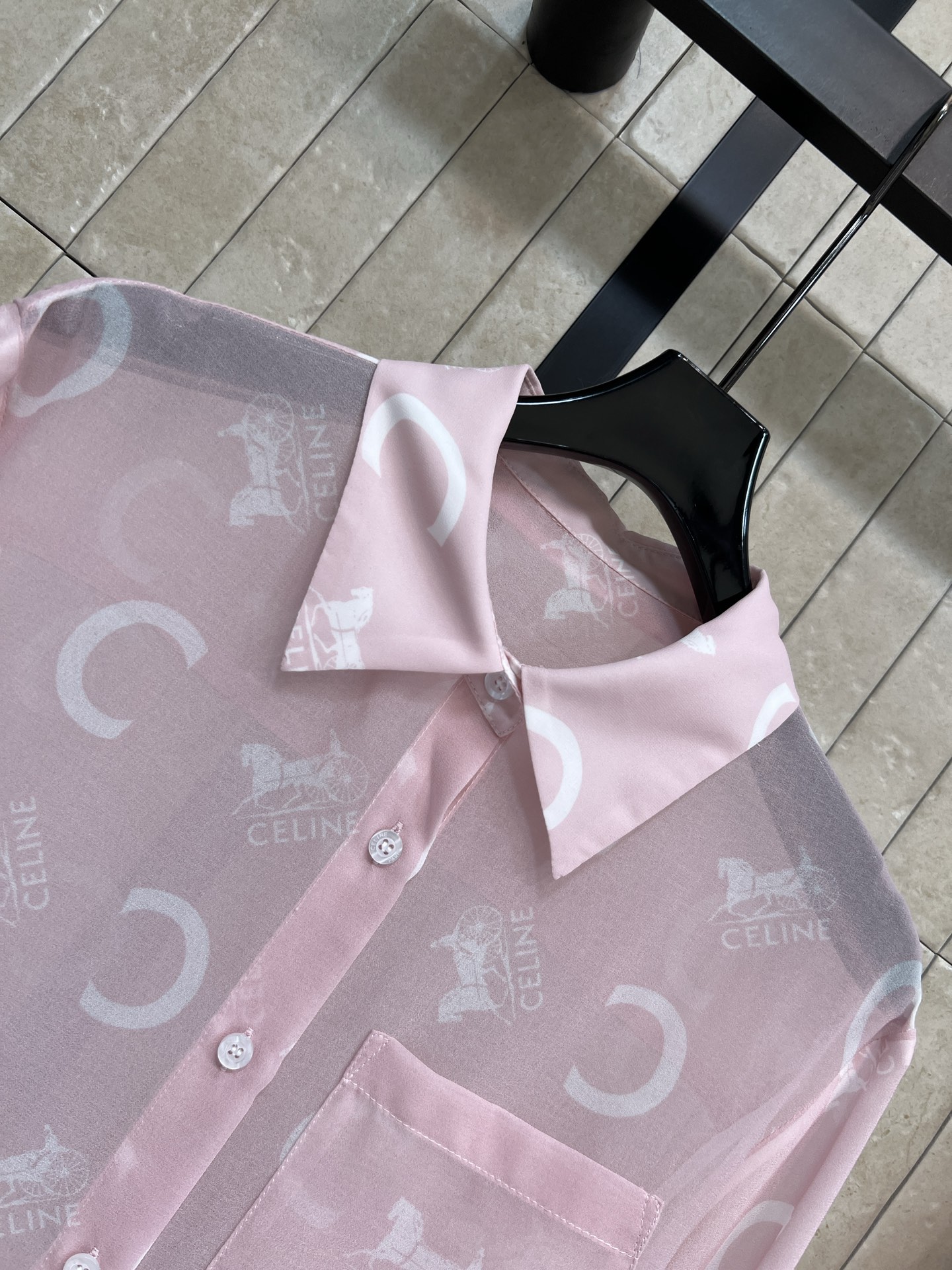 CE家 26春夏新款 印花衬衫套装 翻领长袖衬衫+高腰大摆半裙 垂顺面料 防晒透气又轻盈 宽松衬衫慵懒藏