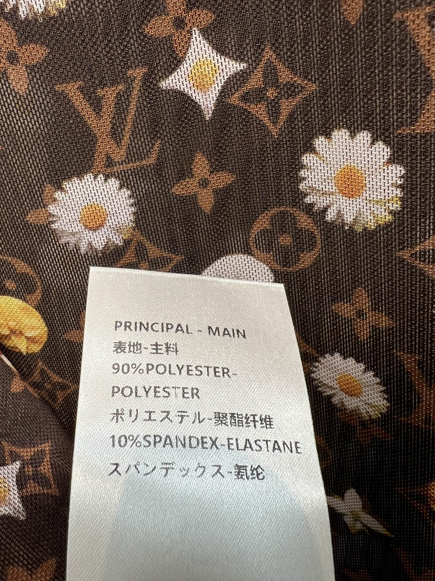 L家 26春夏新款 圆领老花短袖 面料轻盈透气 春夏穿超舒服 圆领设计宽松微收合身剪裁 不紧绷不臃肿 满