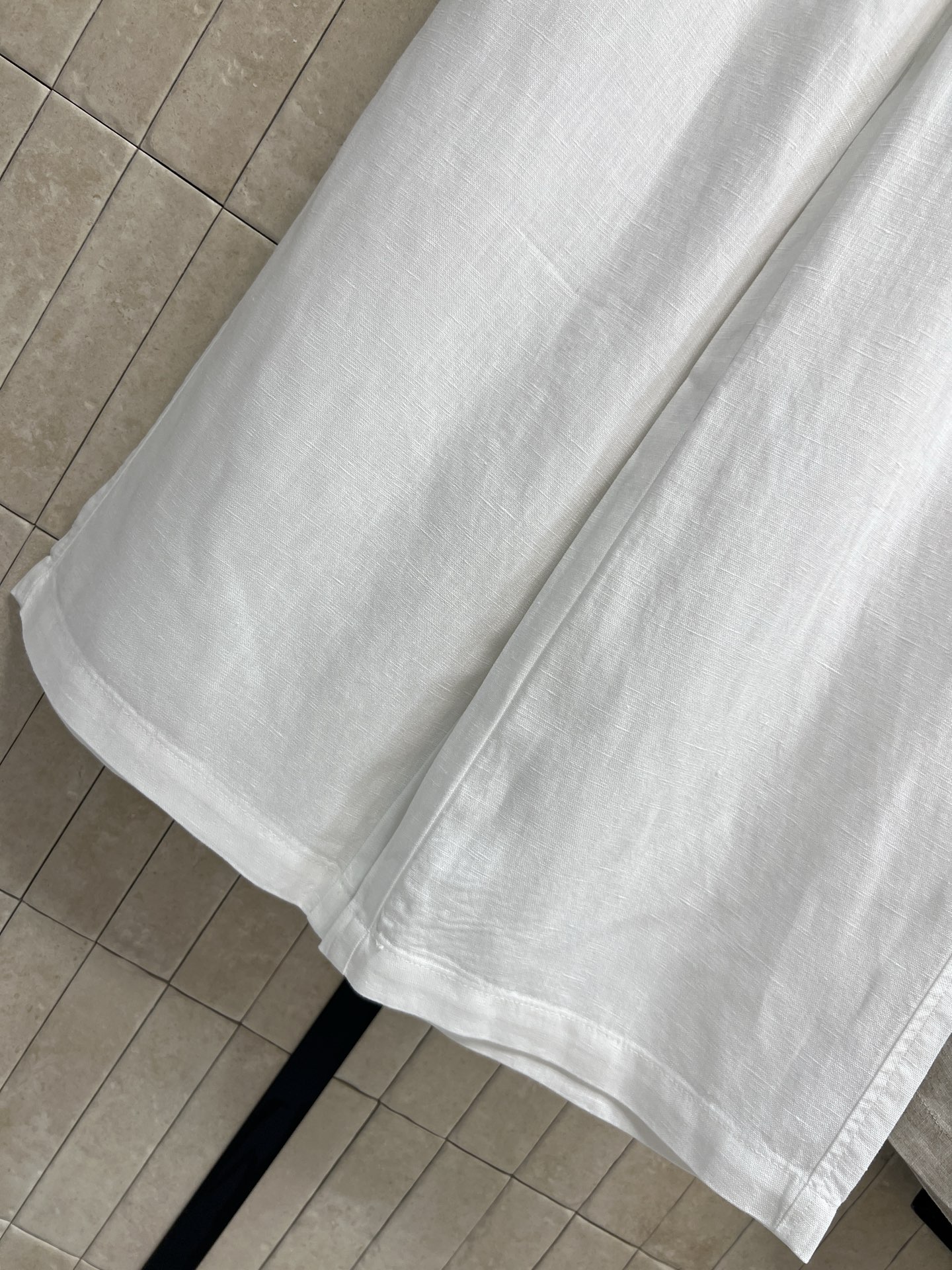 D家 26春夏新款 亚麻阔腿裤 轻薄透气的亚麻面料 高腰+松紧抽绳设计 显瘦又包容各种身材 宽松直筒裤型