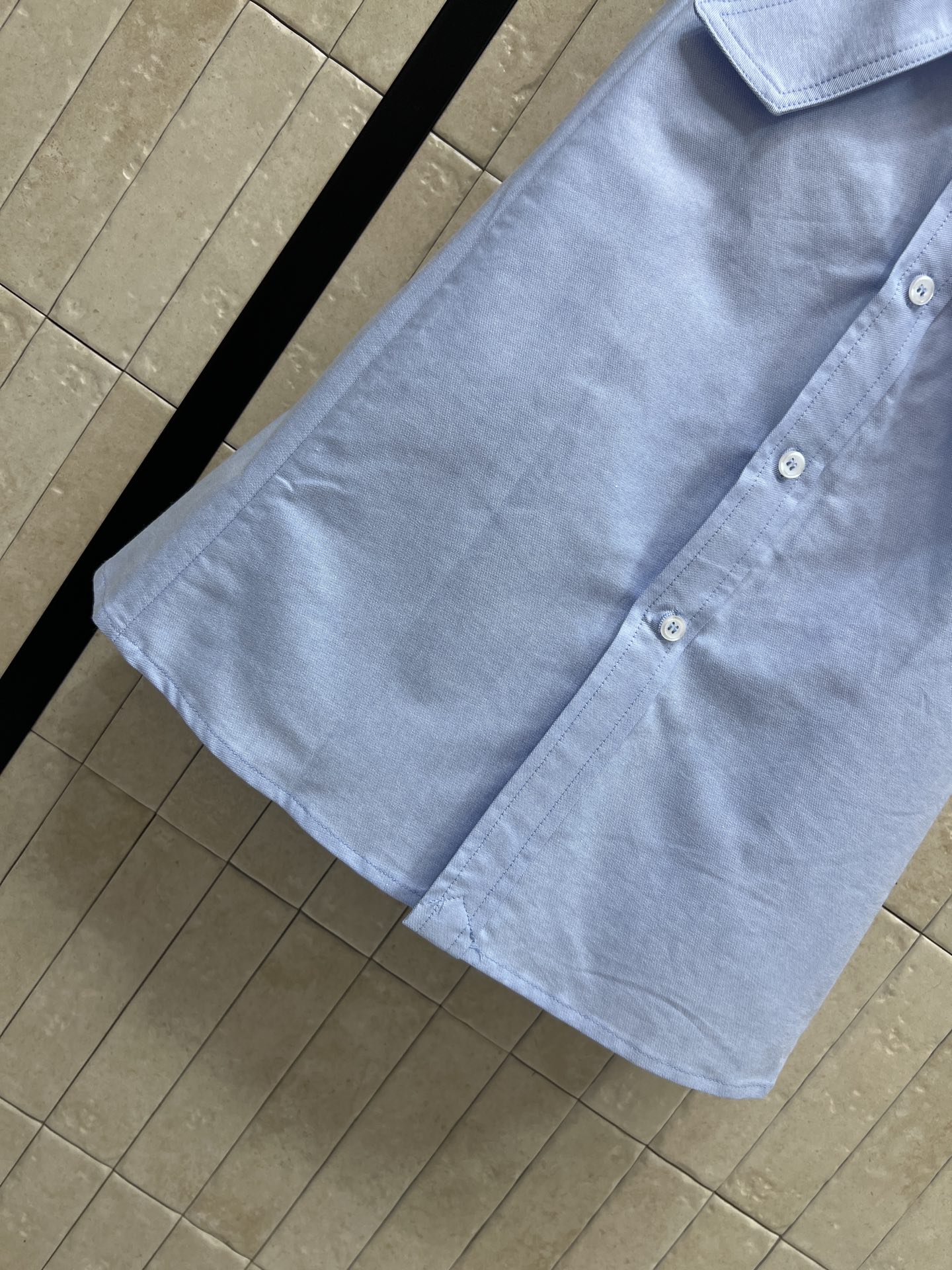 POL家 26春夏新款 无袖衬衫连衣裙 纯棉材质 透气又挺括 无袖翻领+Polo领设计 学院风满满 腰间