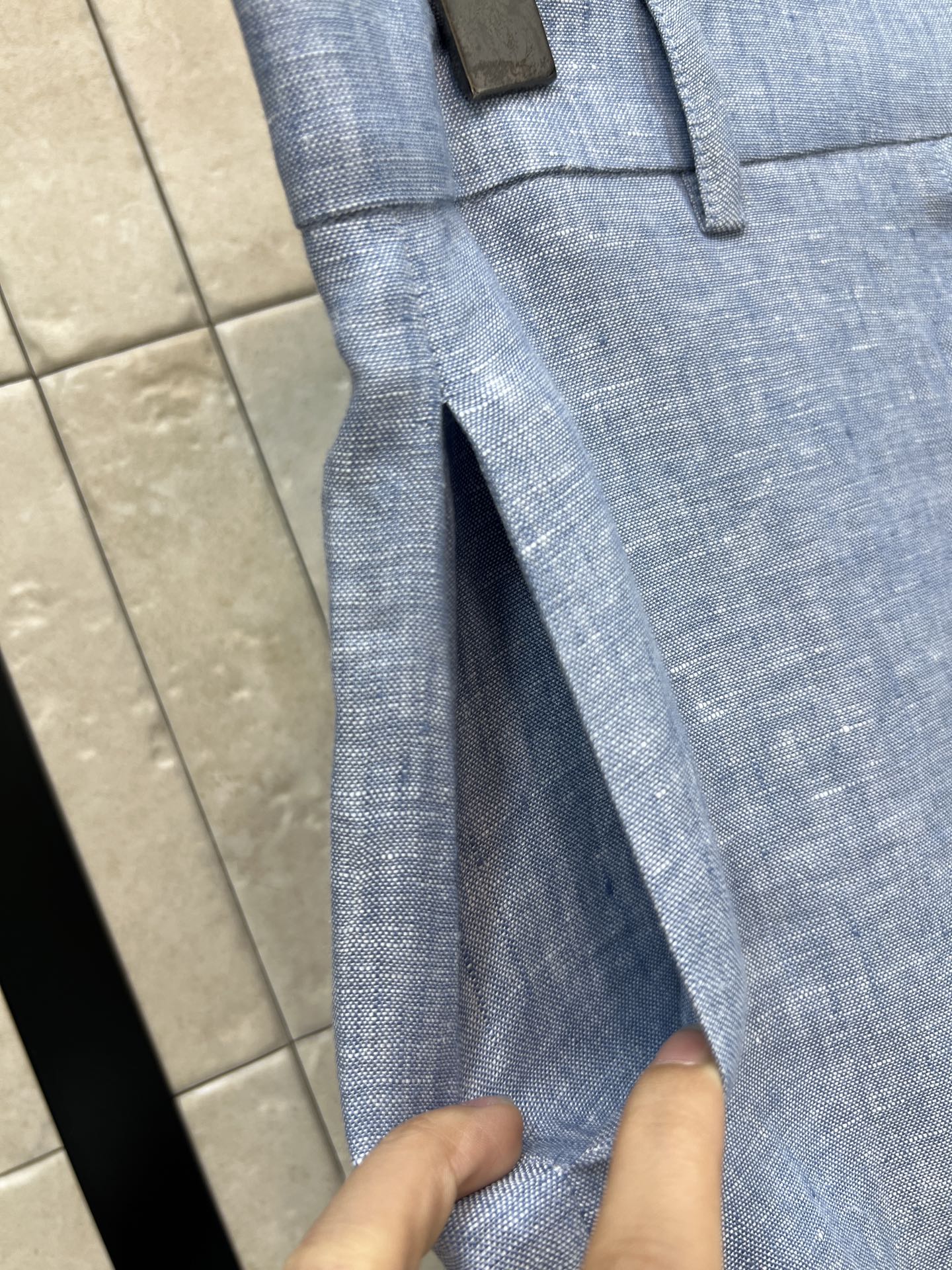 26春夏新款 亚麻高腰阔腿裤 采用纯亚麻面料 高腰设计+宽松直筒剪裁 修饰腿型超显瘦 通勤日常都OK 百