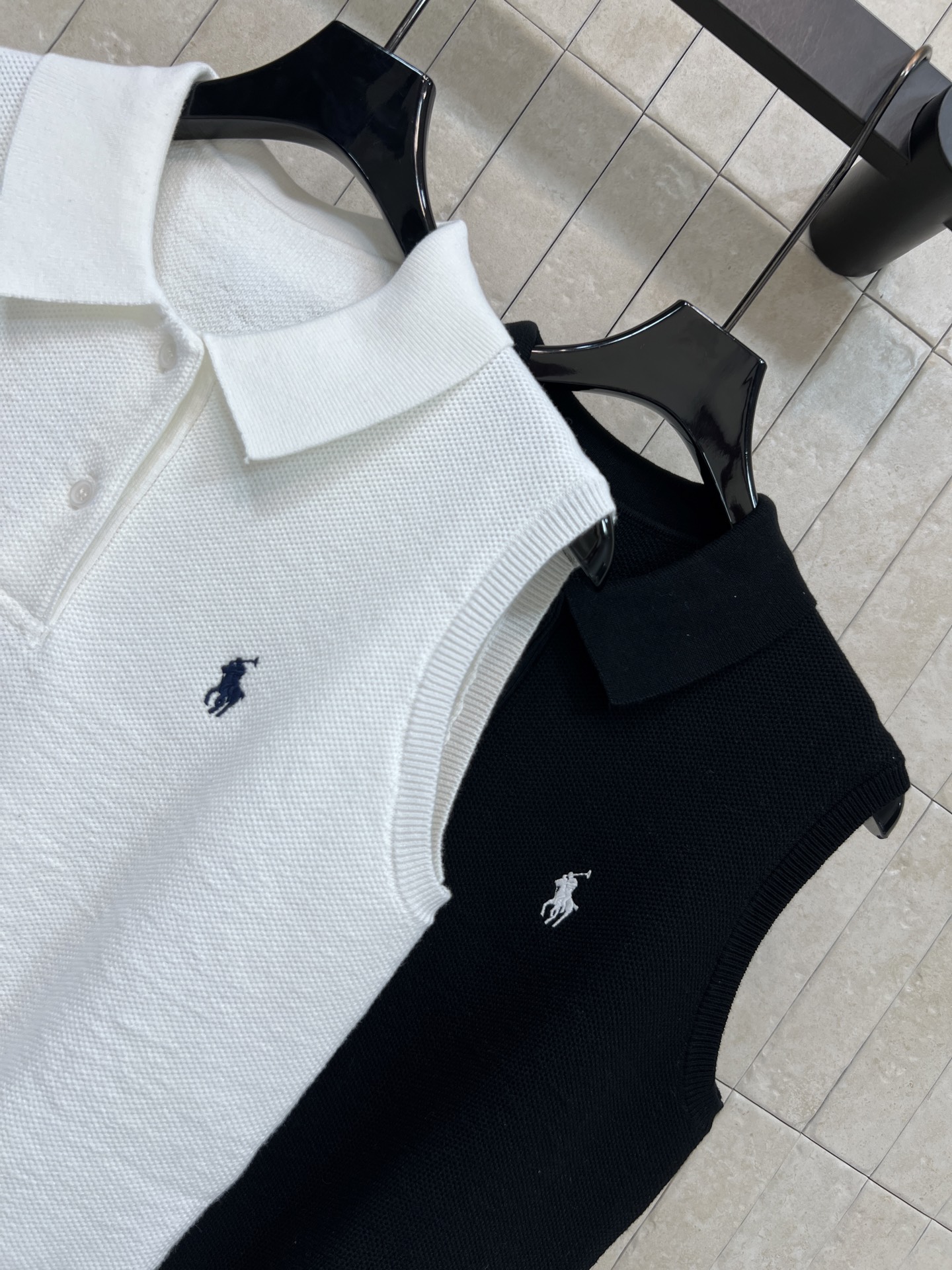 pol家 26春夏新款 Polo领无袖上衣 经典翻领+品牌刺绣 简约又有辨识度 面料柔软透气 夏天穿超舒