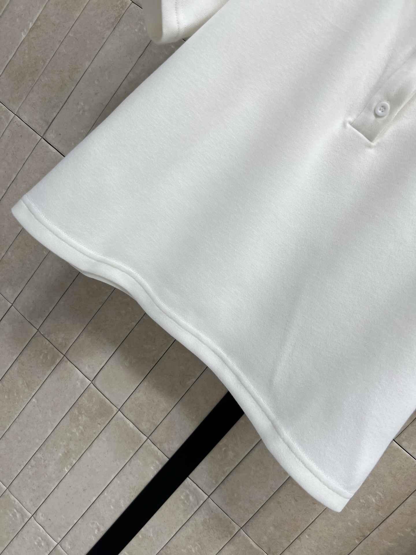 PD家 26夏季新款 三角标Polo套装 Polo领上衣短袖+抽绳半裙 棉质混纺面料 透气又舒适 胸前金