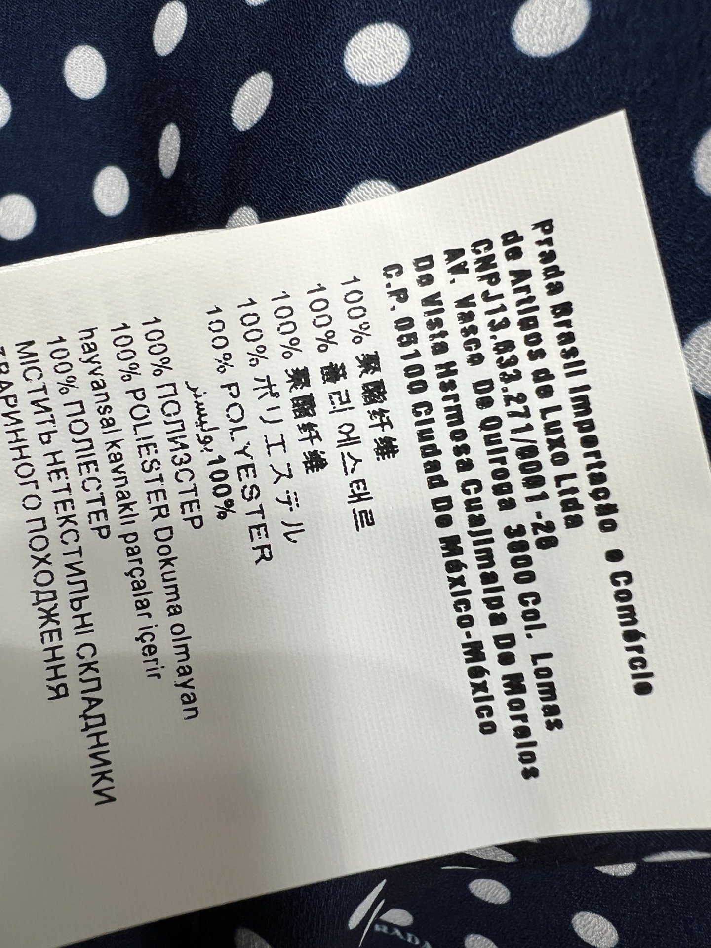 PD家 26夏季新款 藏蓝波点连衣裙 面料轻盈舒适透气 夏天穿超舒服 小立领无袖设计 搭配三角标腰带 可