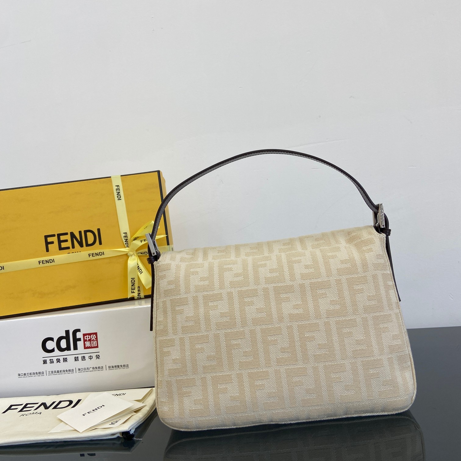 Fendi's new and upgraded model debuts at a premium level.