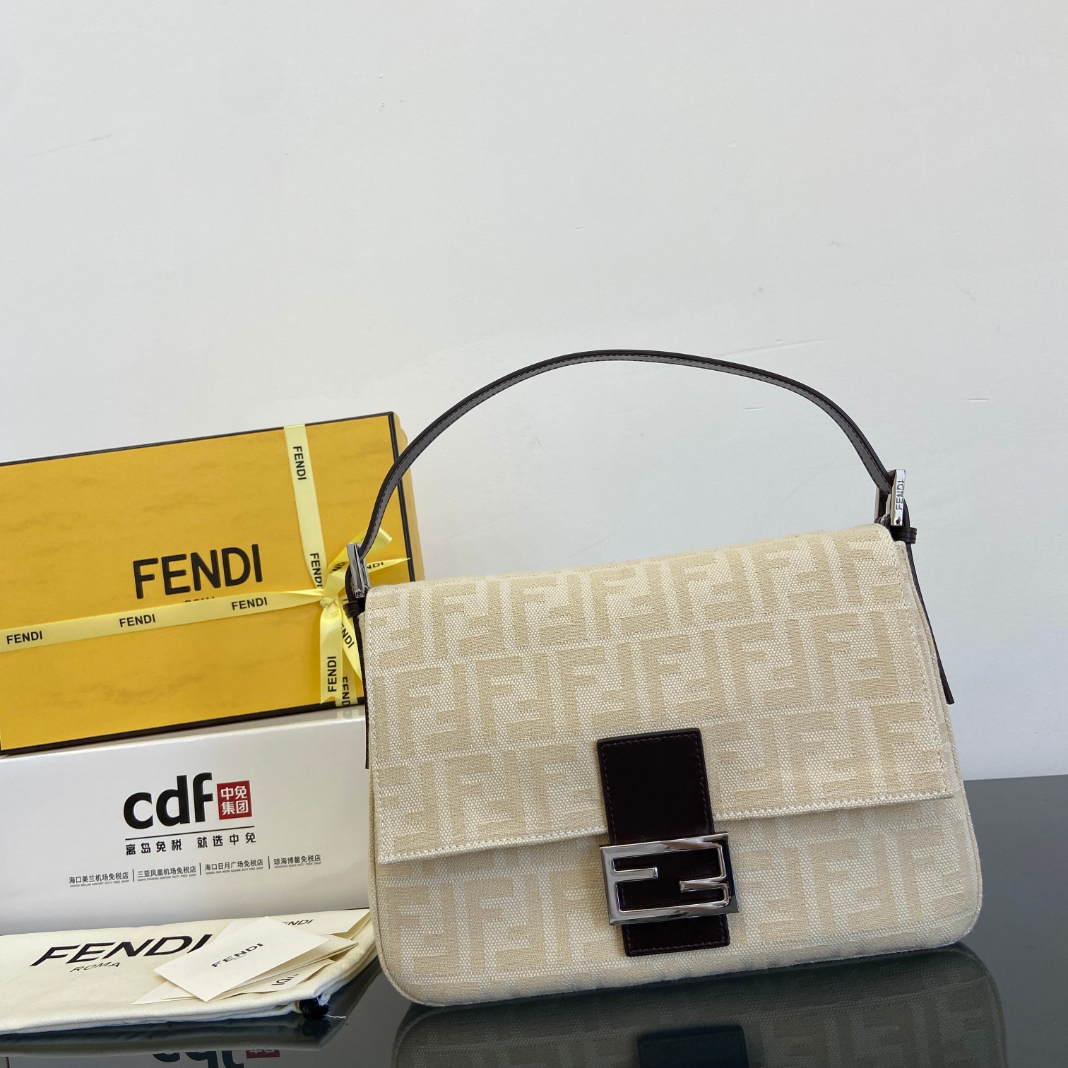 Fendi's new and upgraded model debuts at a premium level.