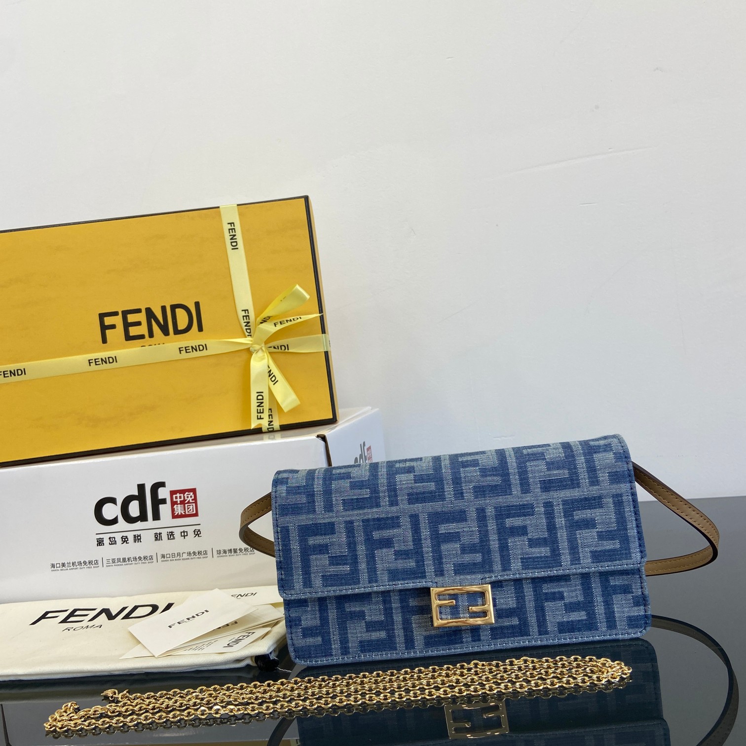 Fendi's new and upgraded model debuts at a premium level.